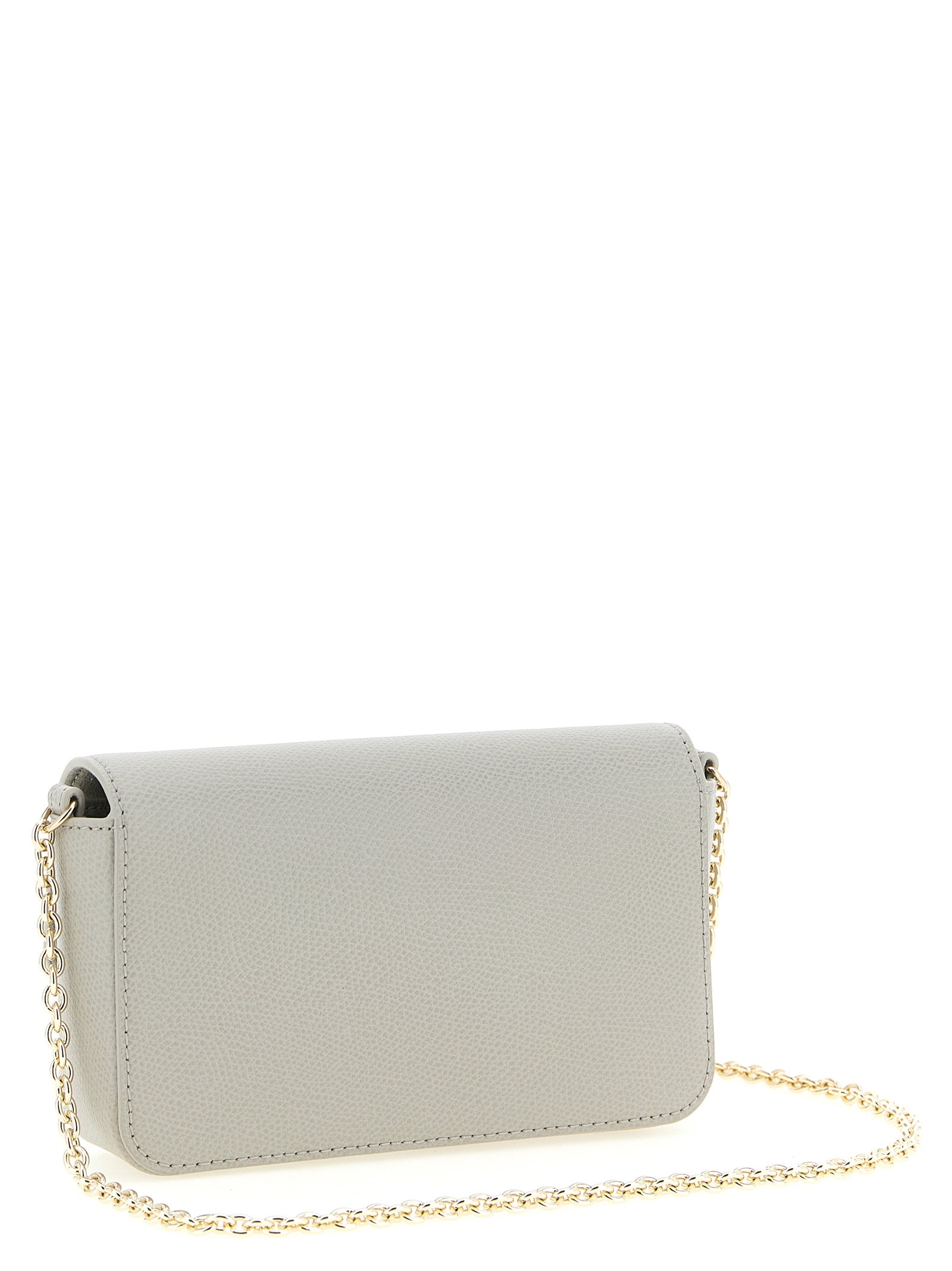 Furla Gray Calfskin Crossbody Women's Bag