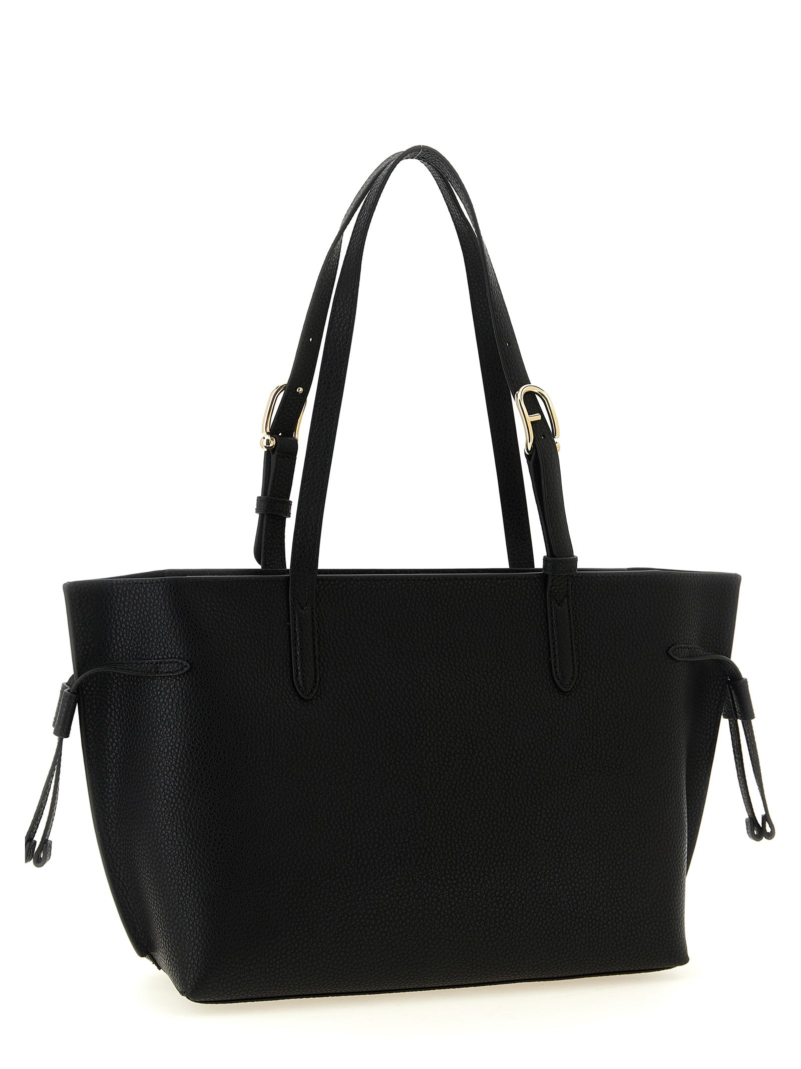 Furla Black Calfskin Tote Women's Bag