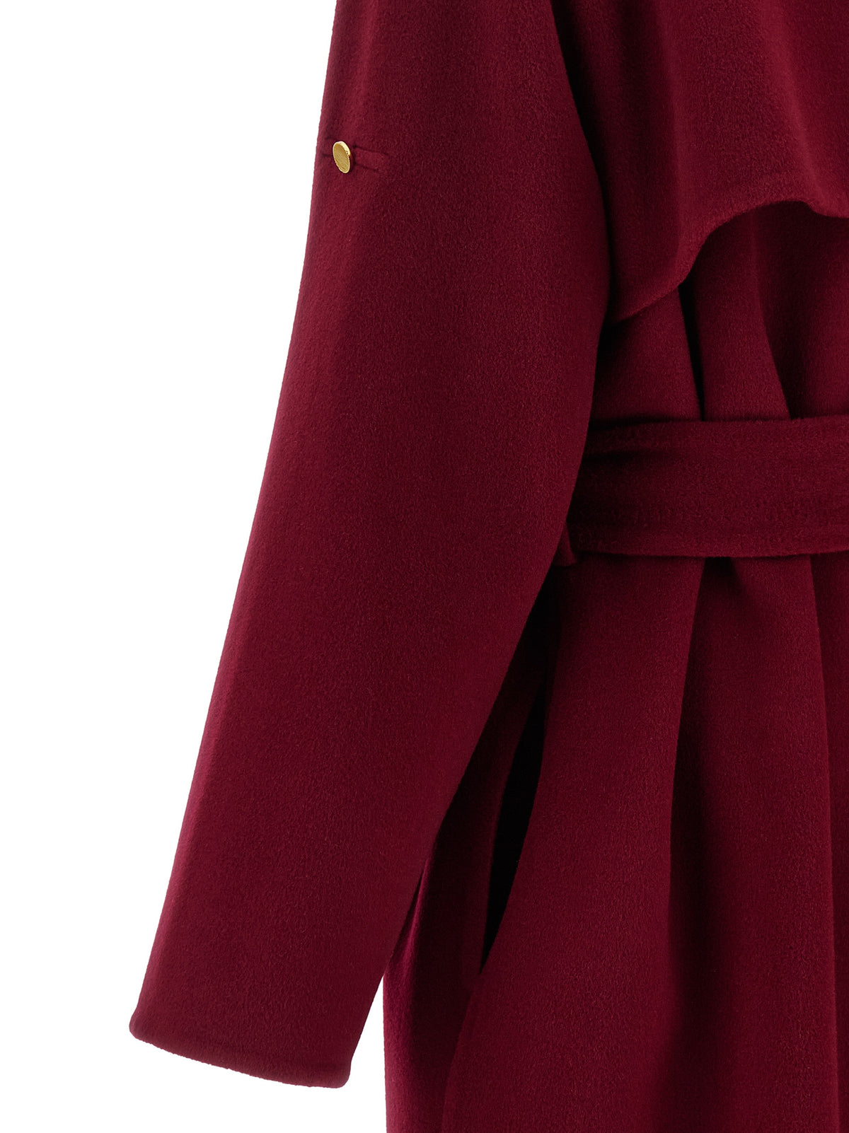 Alberta Ferretti Red Wool Women's Coat