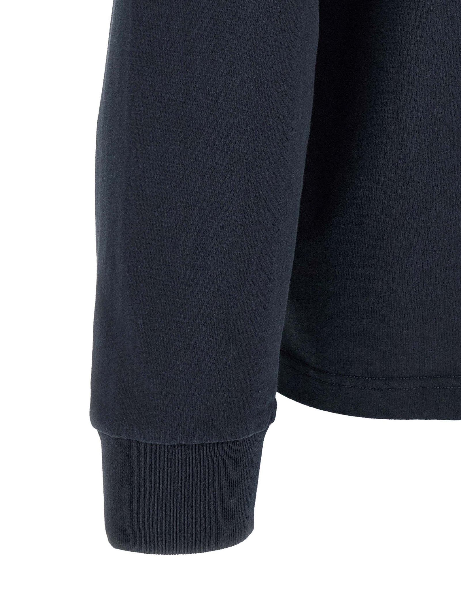 A.P.C. Blue Cotton Polo Men's Shirt