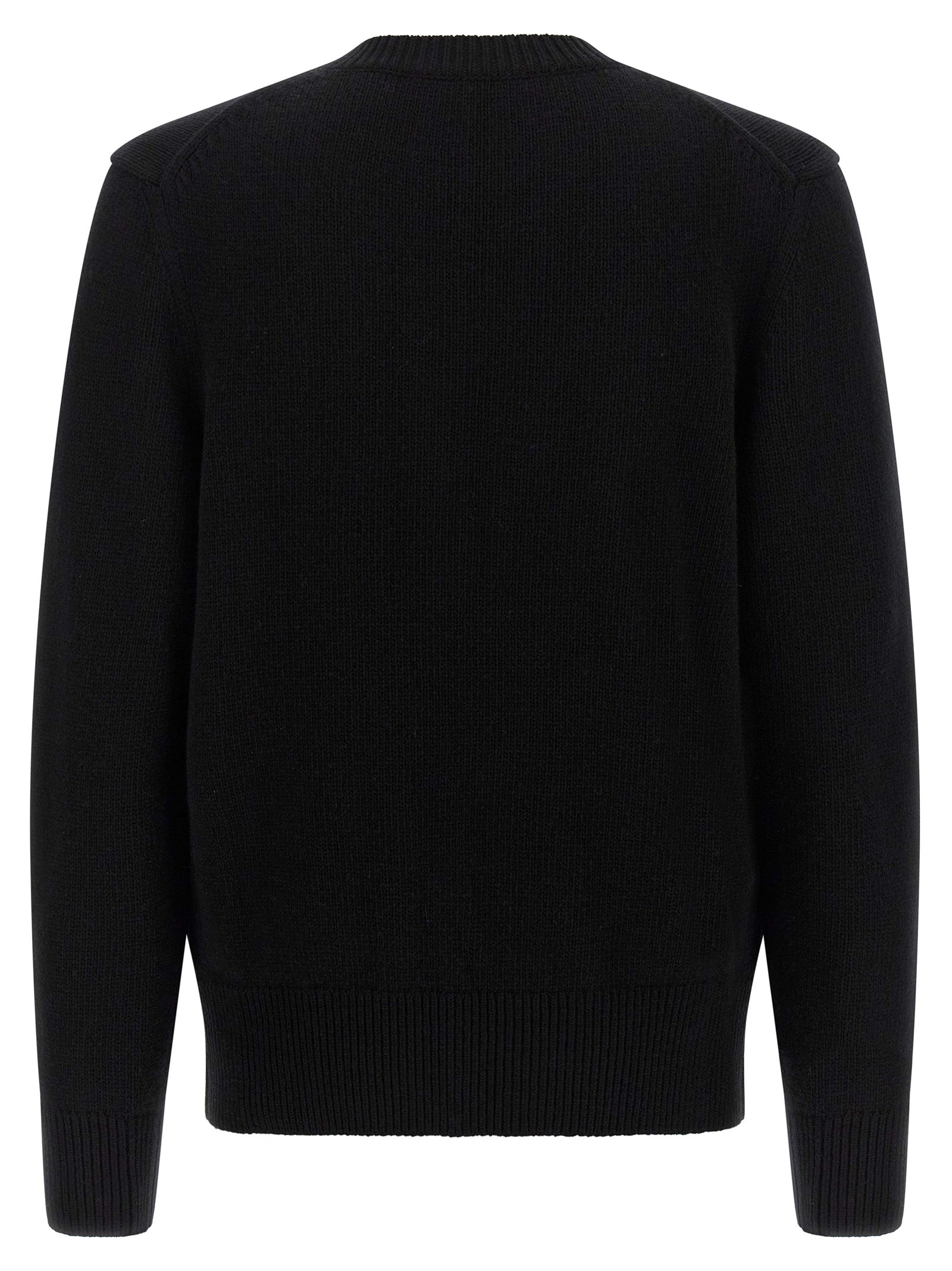 Burberry Black Wool Men's Cardigan