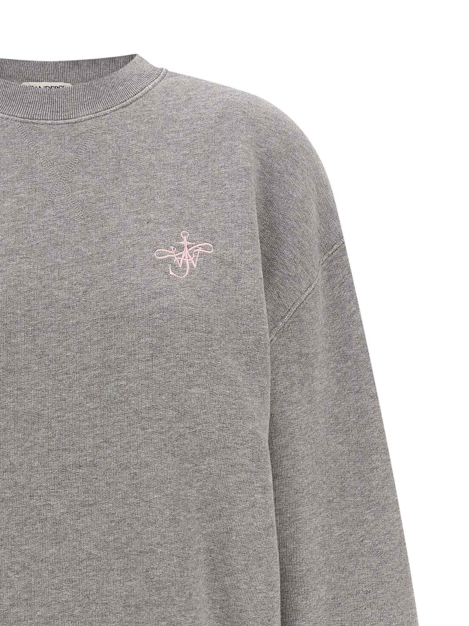 J.W.Anderson Gray Cotton Women's Sweatshirt