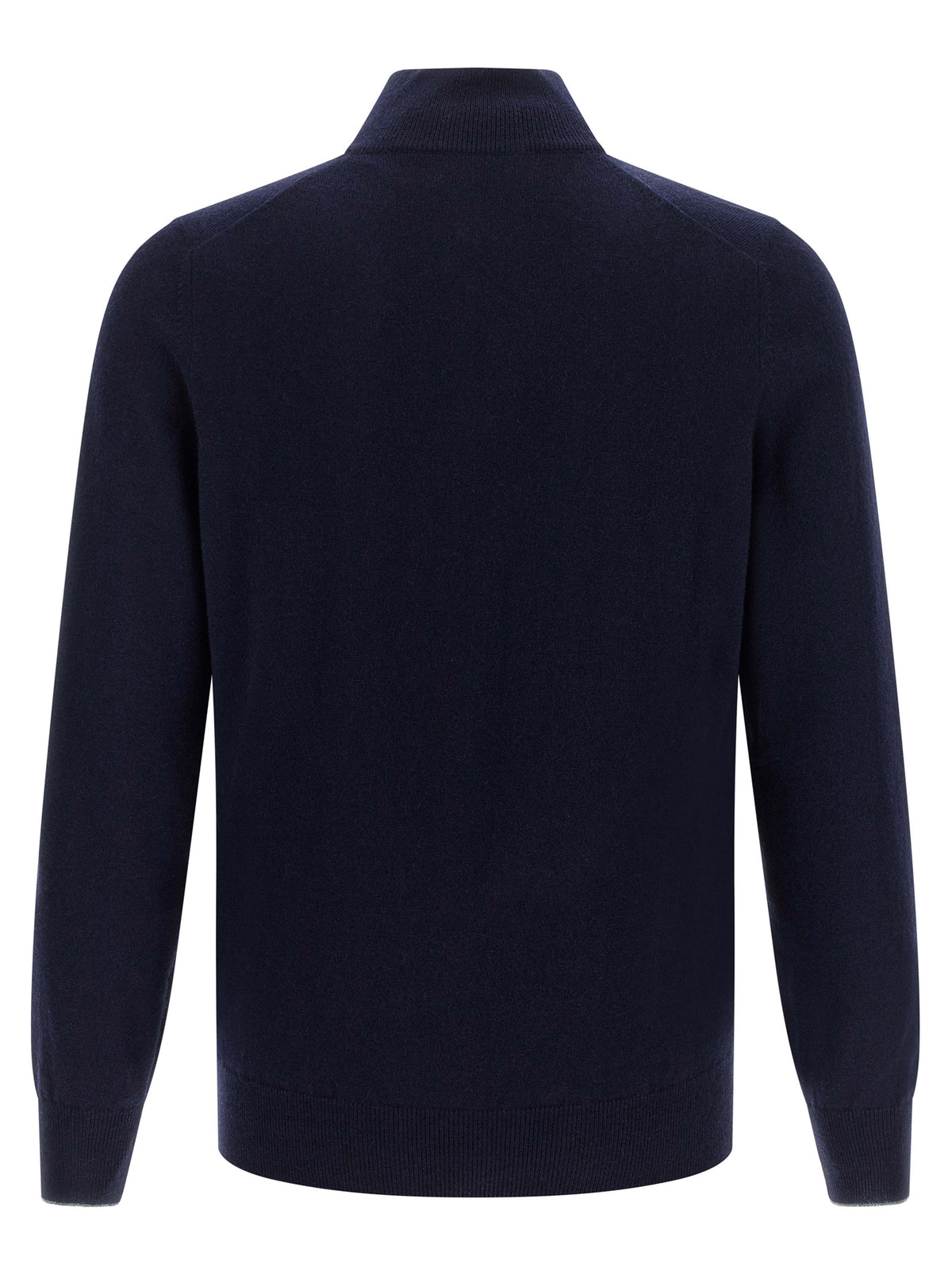 Brunello Cucinelli Blue Cashmere Men's Cardigan