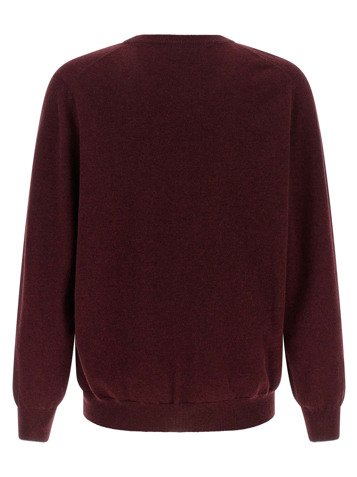 Brunello Cucinelli Bordeaux Cashmere Men's Cardigan