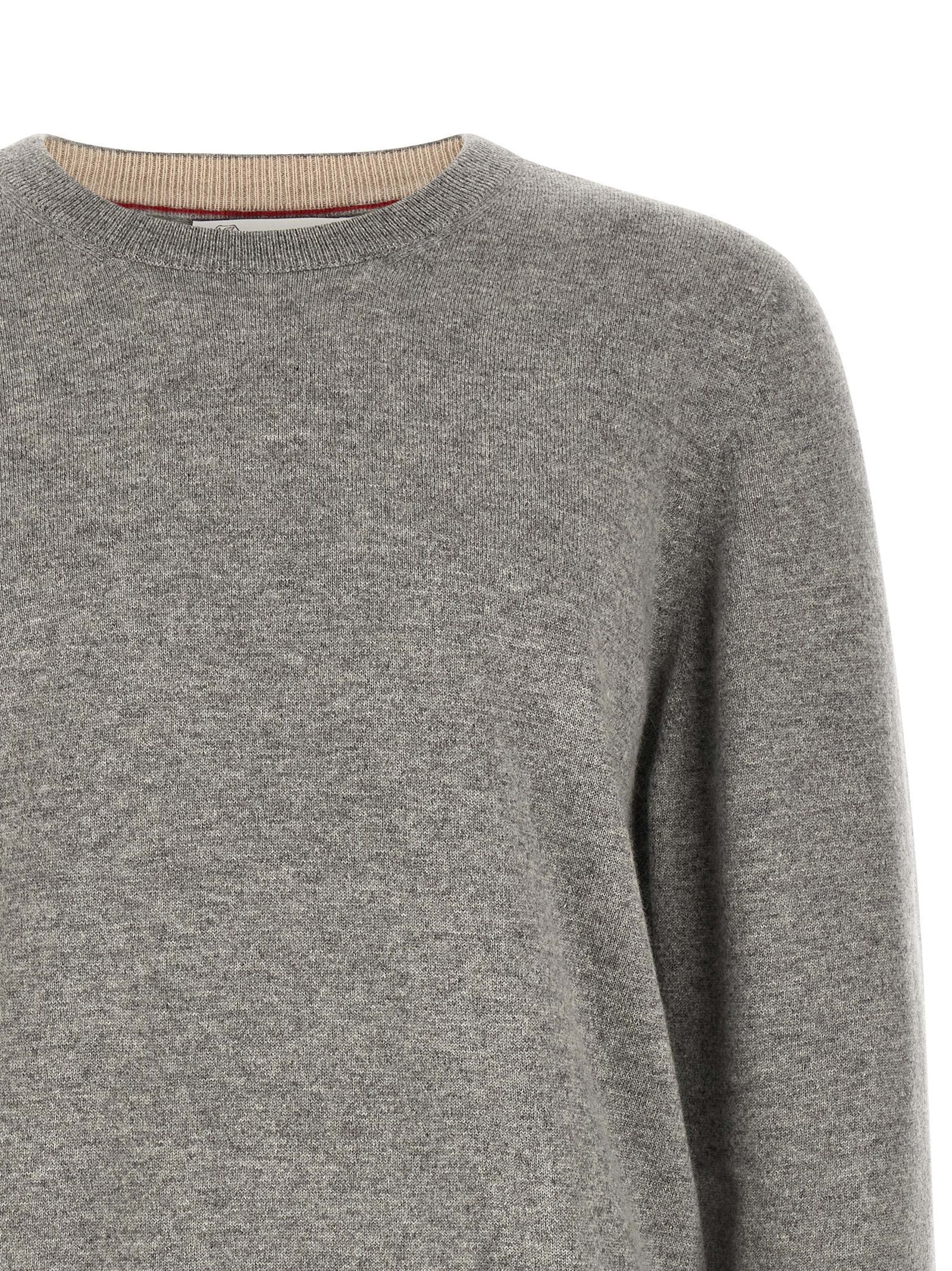 Brunello Cucinelli Gray Cashmere Men's Cardigan