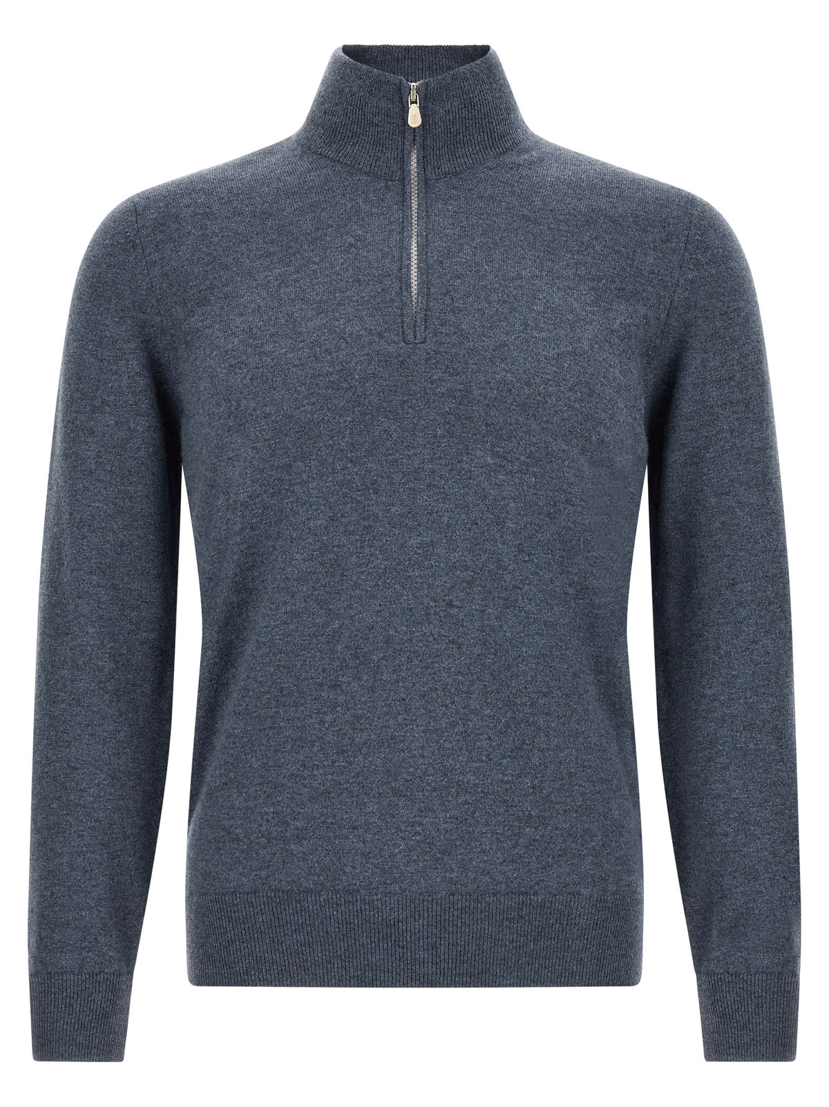 Brunello Cucinelli Blue Cashmere Men's Cardigan