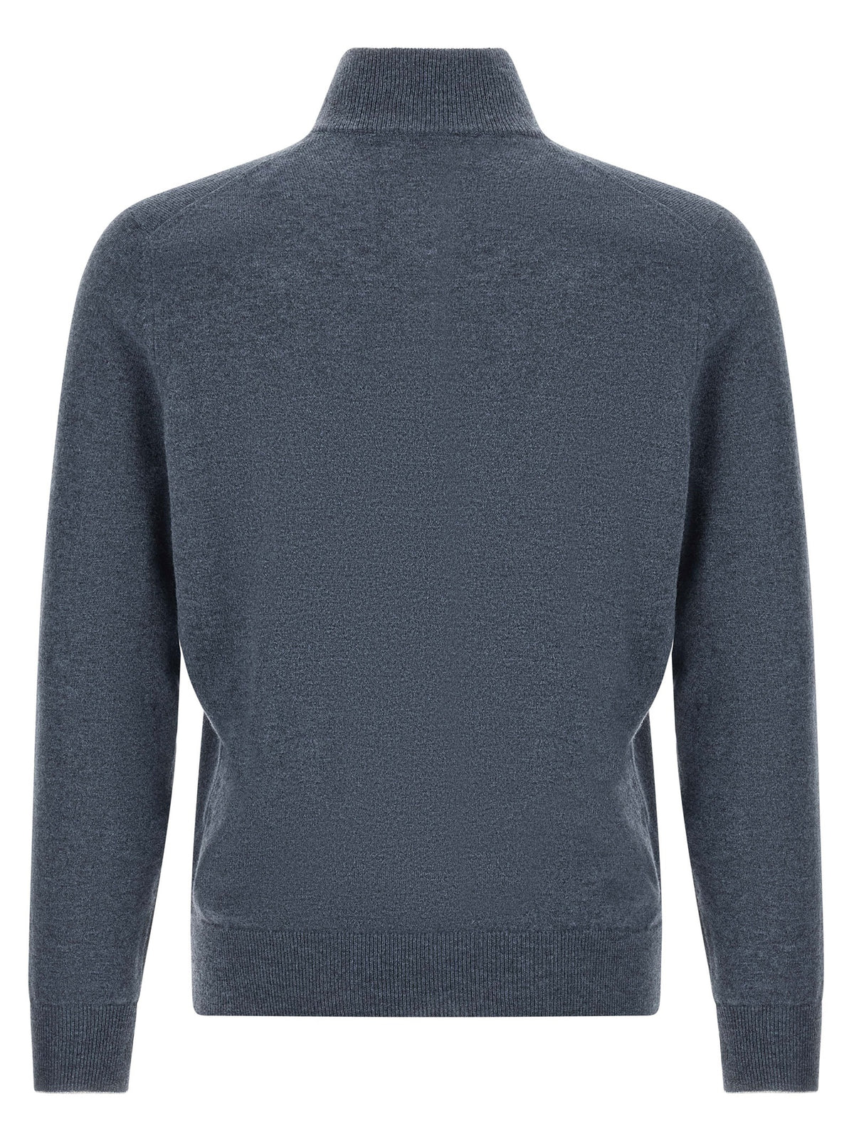 Brunello Cucinelli Blue Cashmere Men's Cardigan
