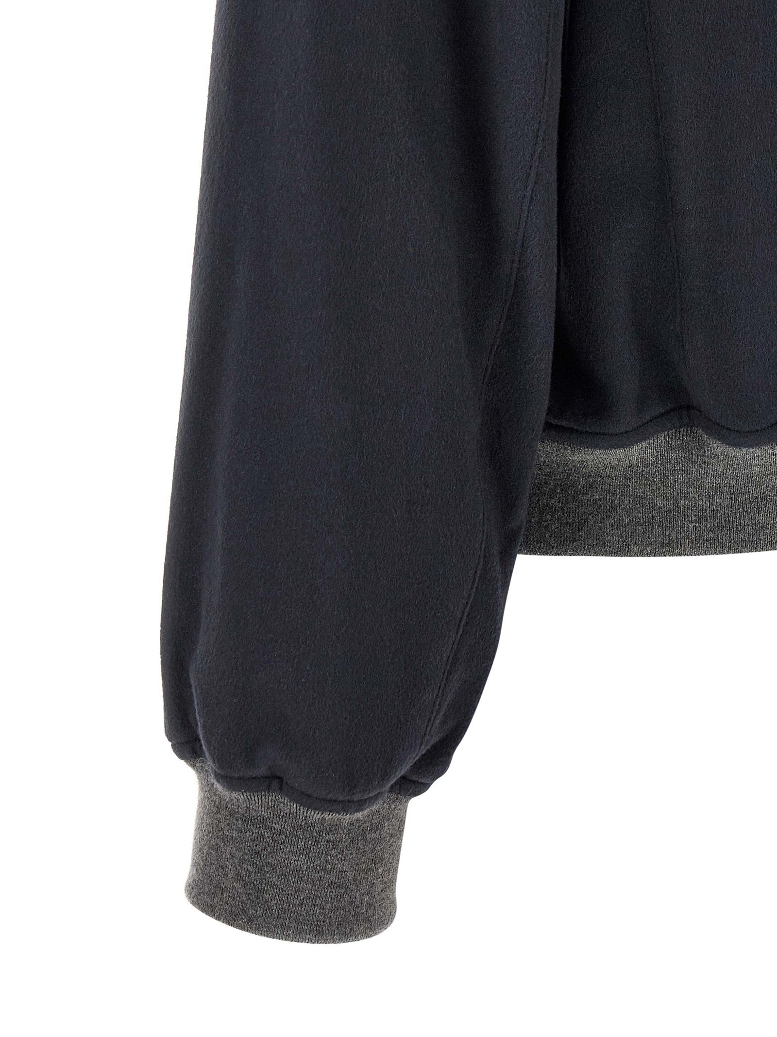 Brunello Cucinelli Blue Cashmere Men's Bomber
