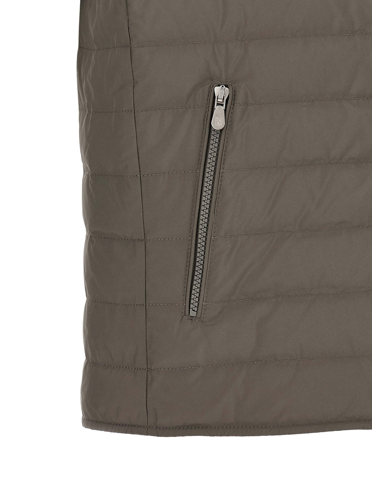Brunello Cucinelli Bicolor Polyester Sleeveless Men's Jacket