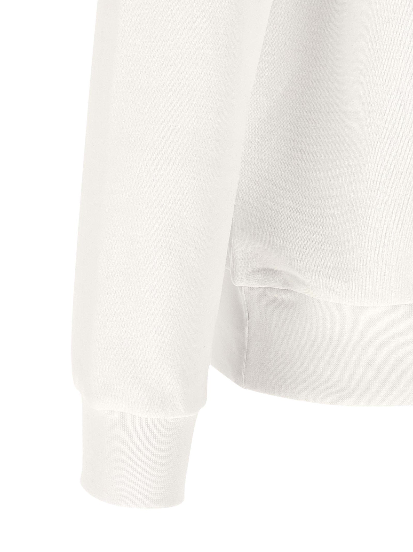 Lacoste White Cotton Men's Sweatshirt