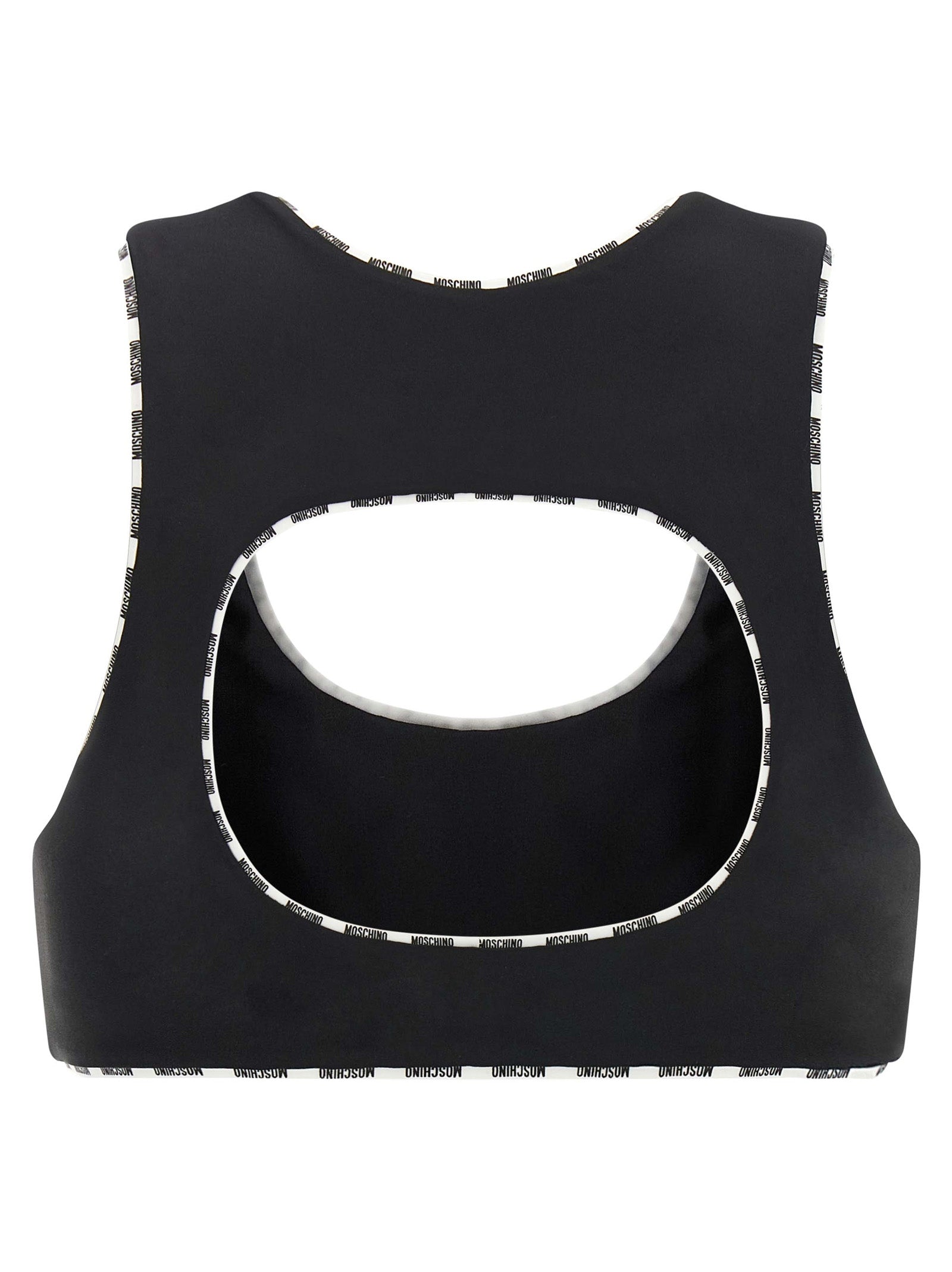 Moschino Bicolor Polyamide Sport Women's Bra