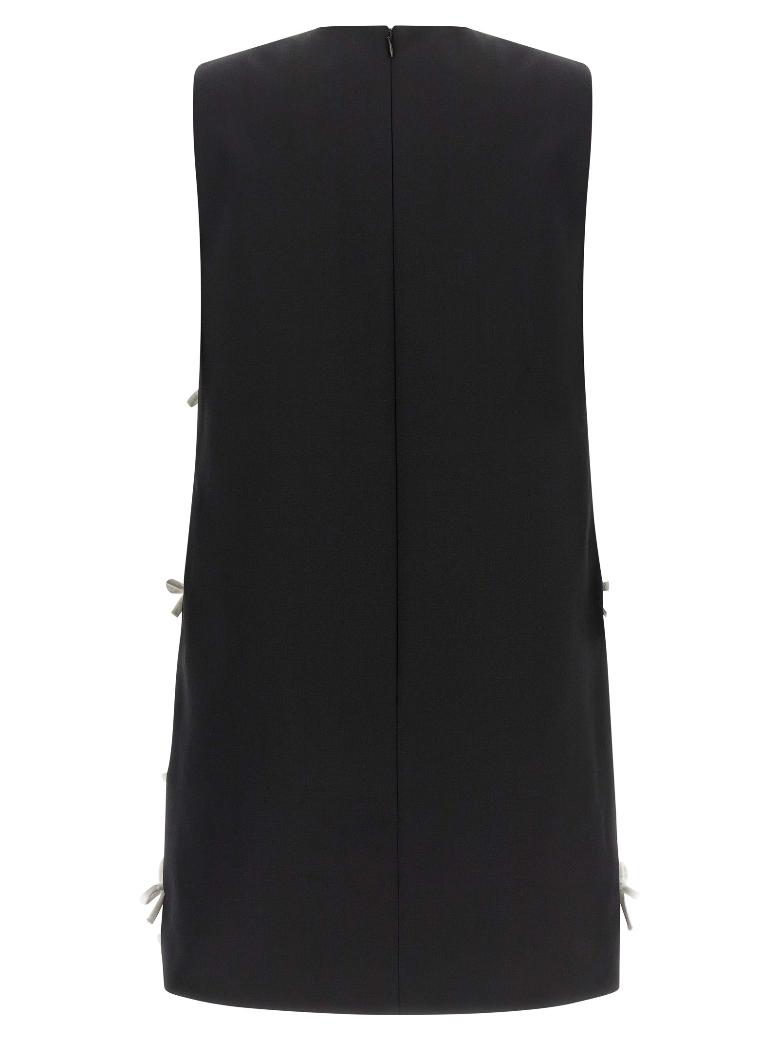 Moschino Bicolor Virgin Wool Short Women's Dress