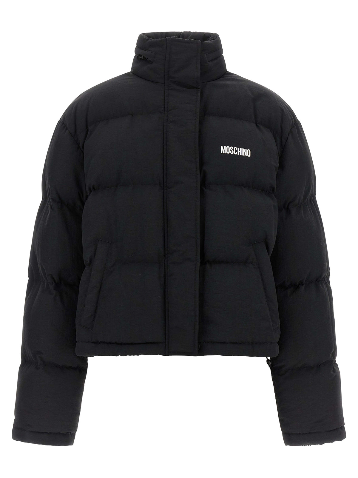 Moschino Black Polyamide Women's Bomber