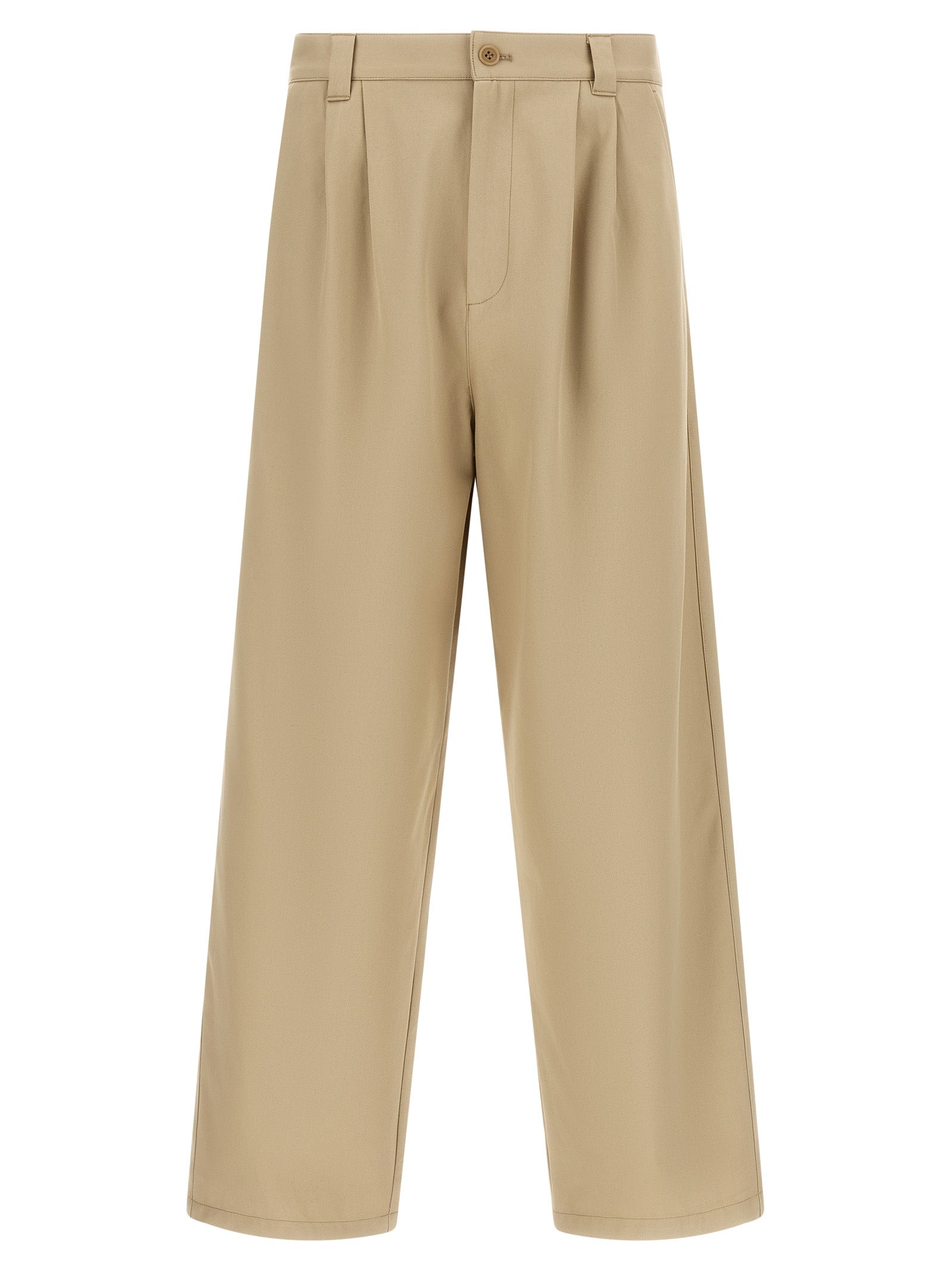 A.P.C. Beige Cotton Casual Men's Pants