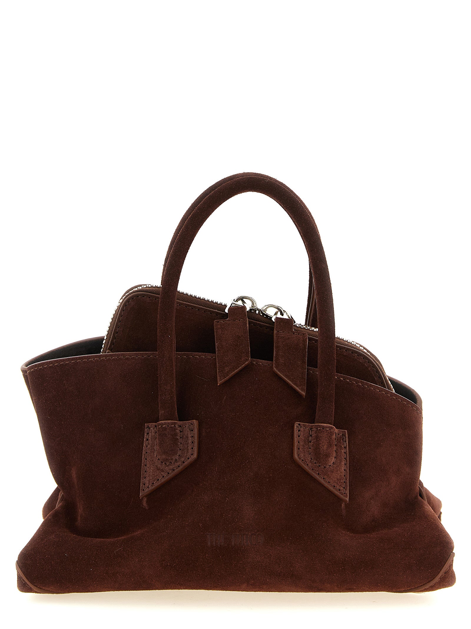 The Attico Brown Bovine Leather Women's Handbag