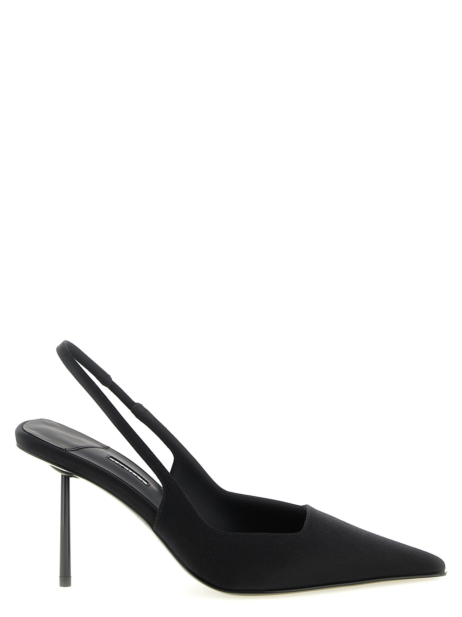 LE SILLA Black Viscose High Heel Women's Pumps