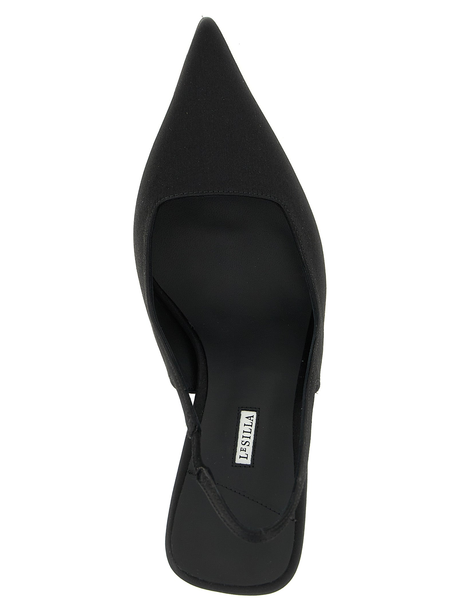 LE SILLA Black Viscose High Heel Women's Pumps