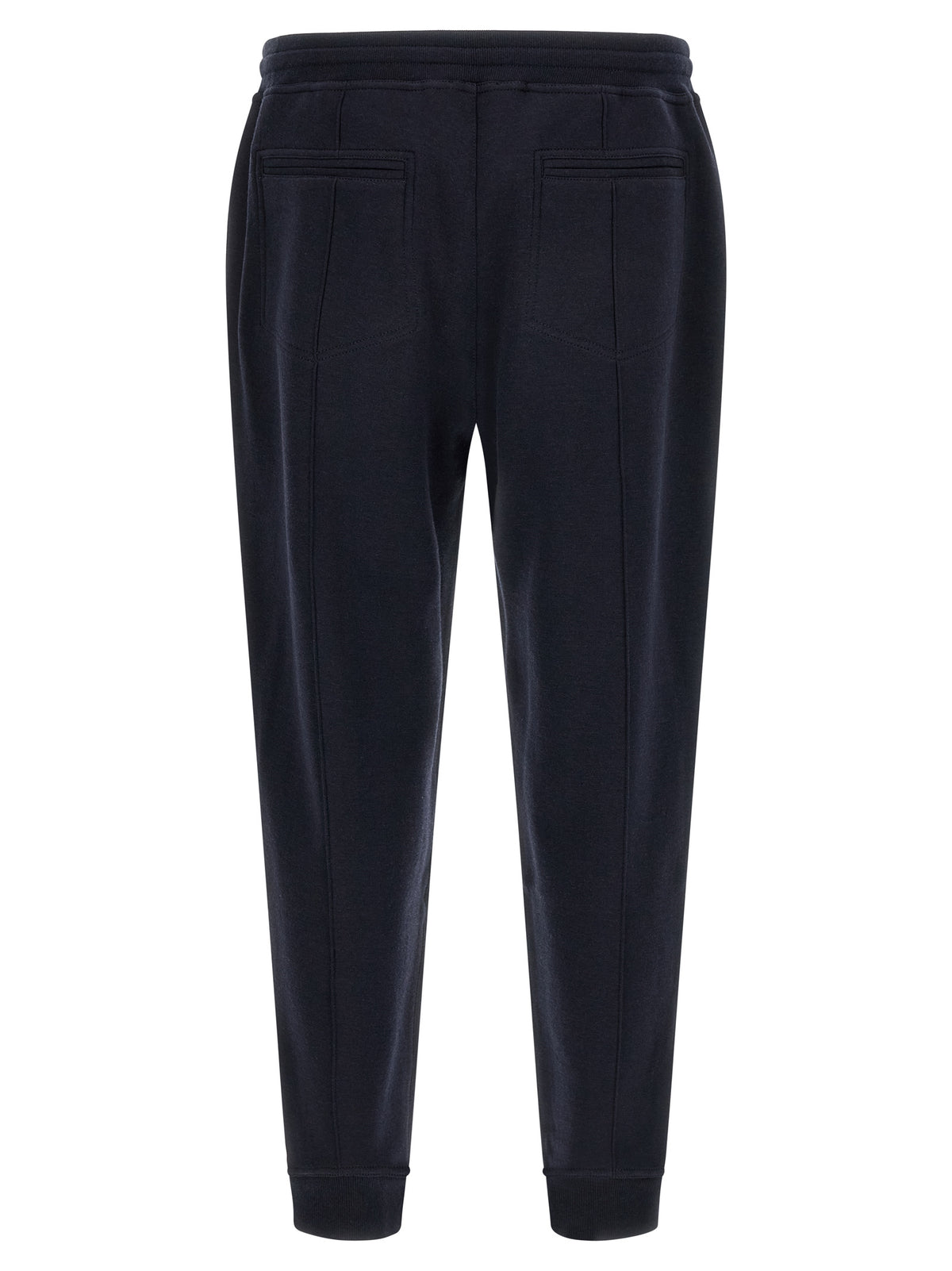 Brunello Cucinelli Blue Cotton Joggers (Workout Men's Pants)