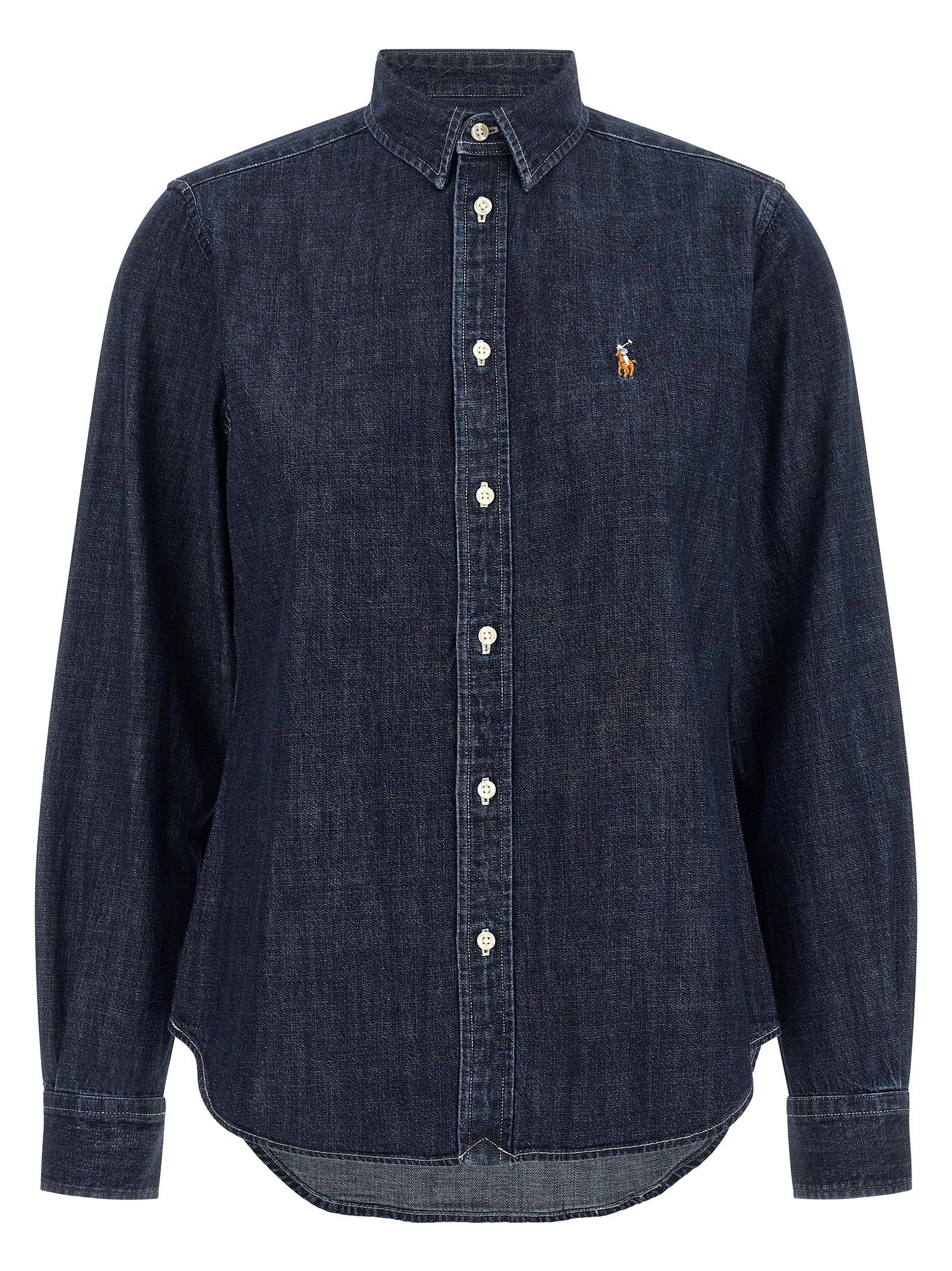 Polo Ralph Lauren Blue Cotton Women's Blouse