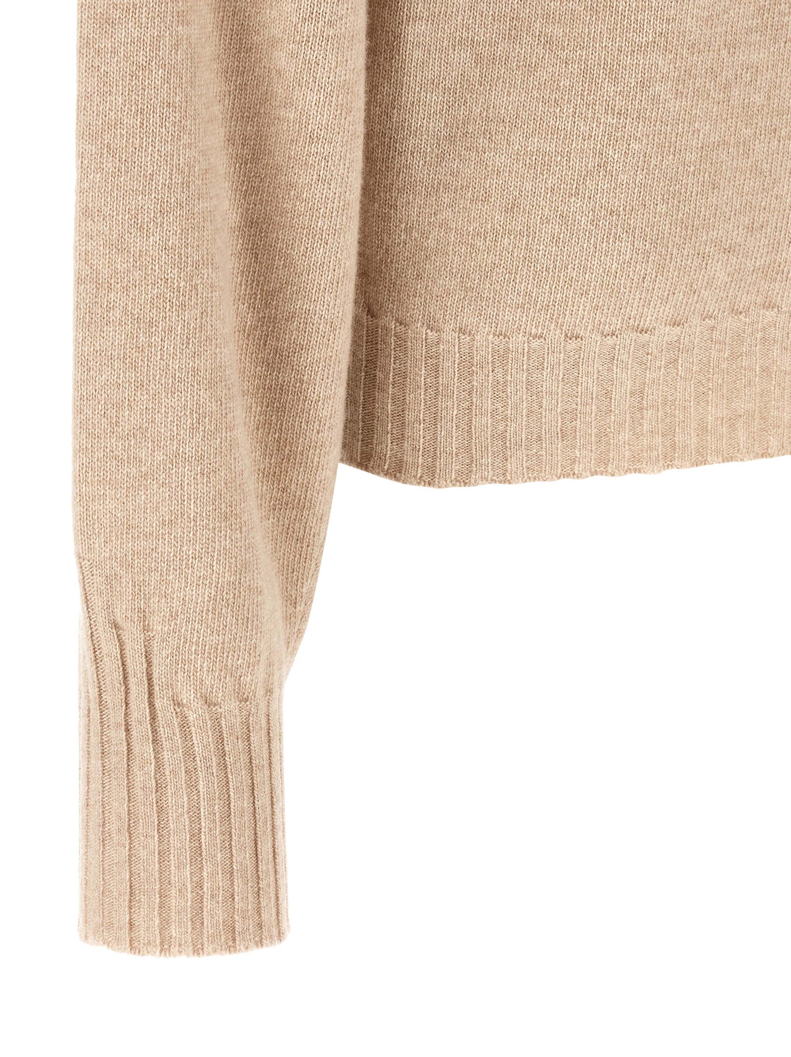 The Attico Beige Cashmere Women's Cardigan