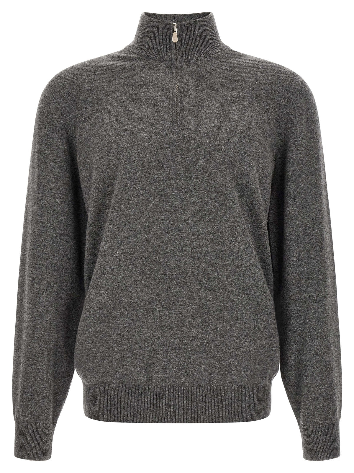 Brunello Cucinelli Gray Cashmere Men's Cardigan