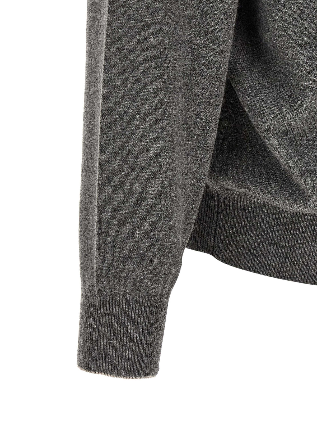 Brunello Cucinelli Gray Cashmere Men's Cardigan