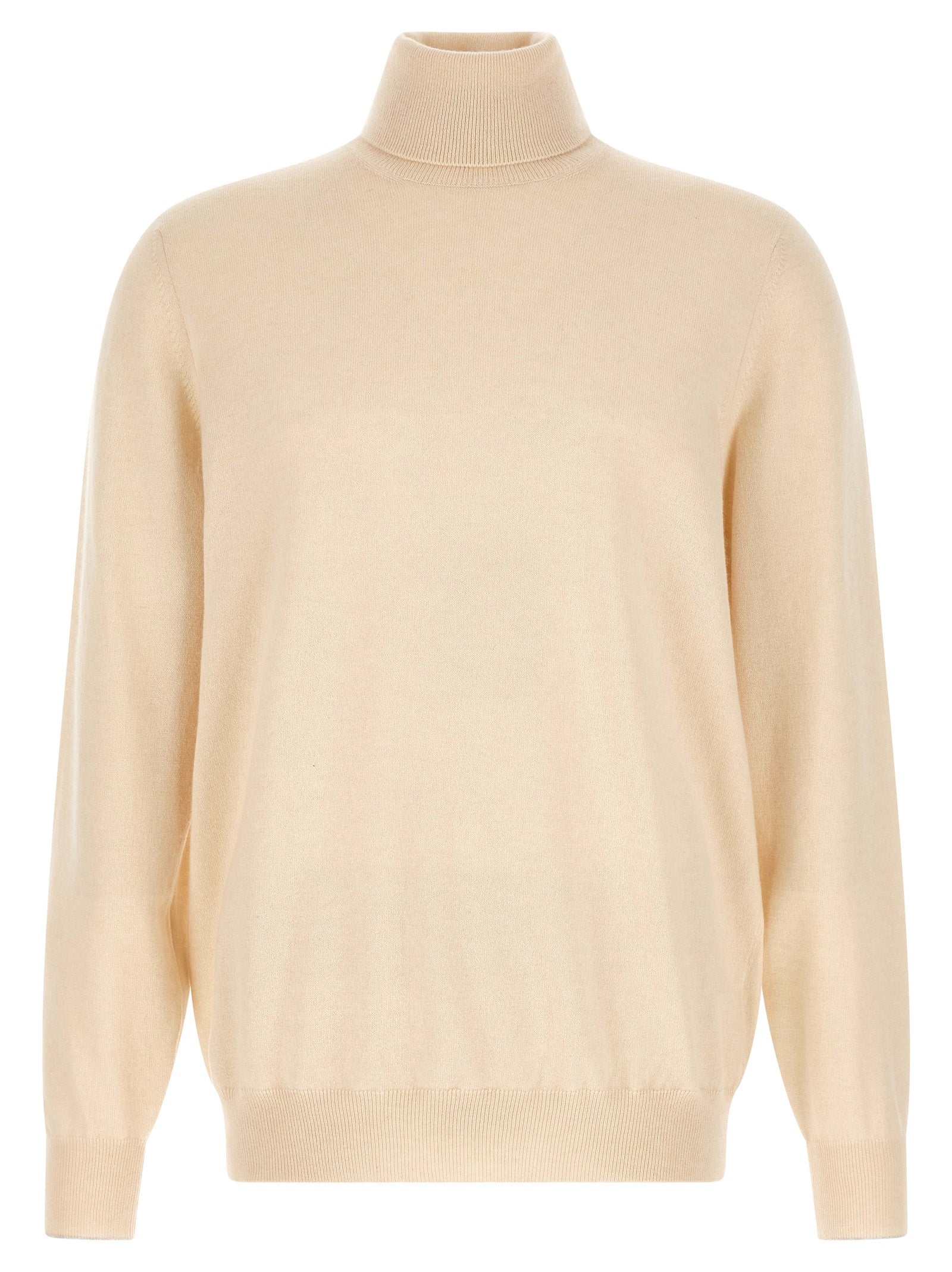 Brunello Cucinelli White Cashmere Men's Cardigan
