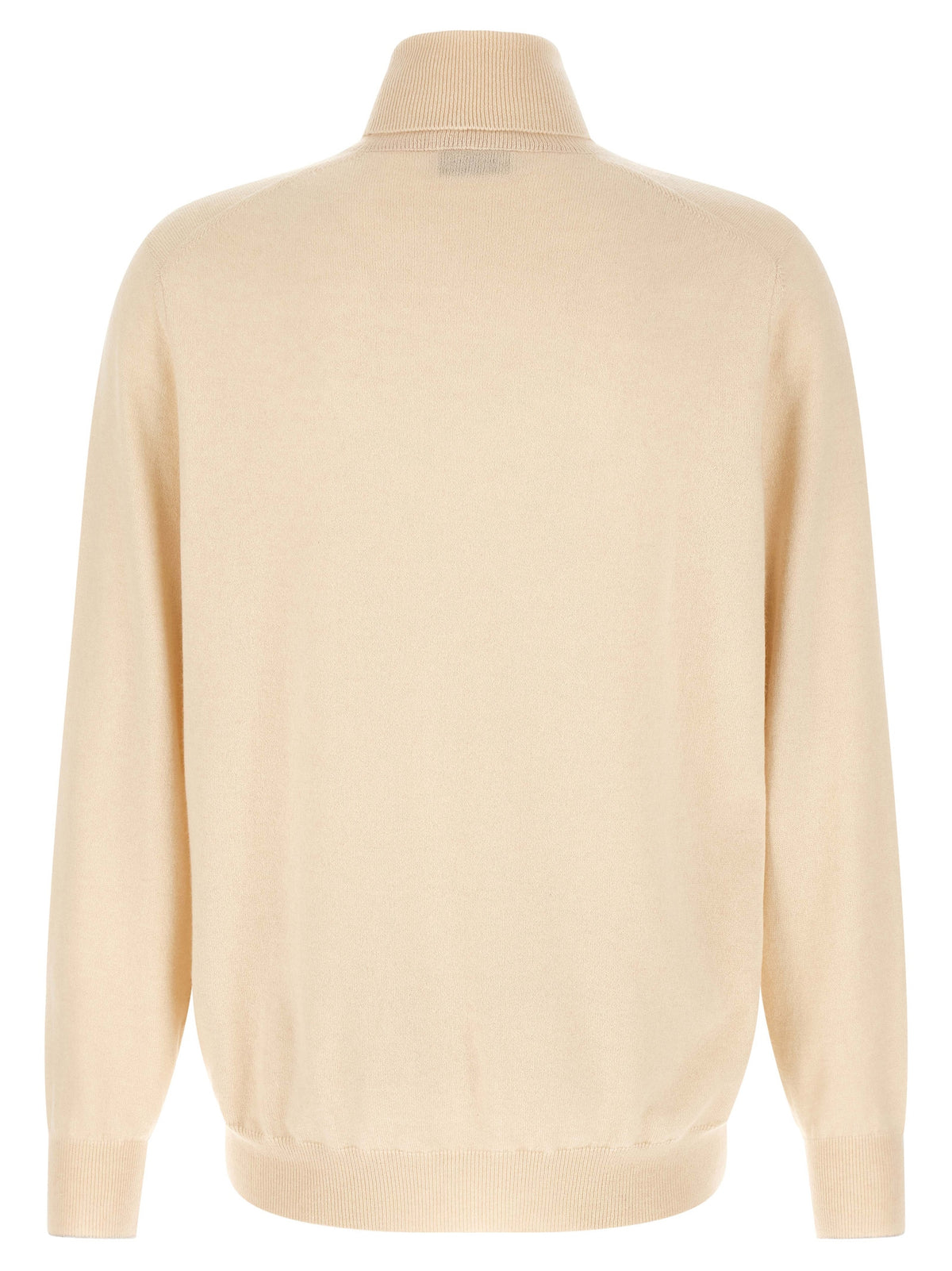 Brunello Cucinelli White Cashmere Men's Cardigan