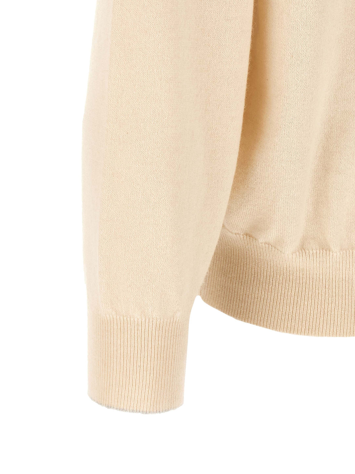Brunello Cucinelli White Cashmere Men's Cardigan