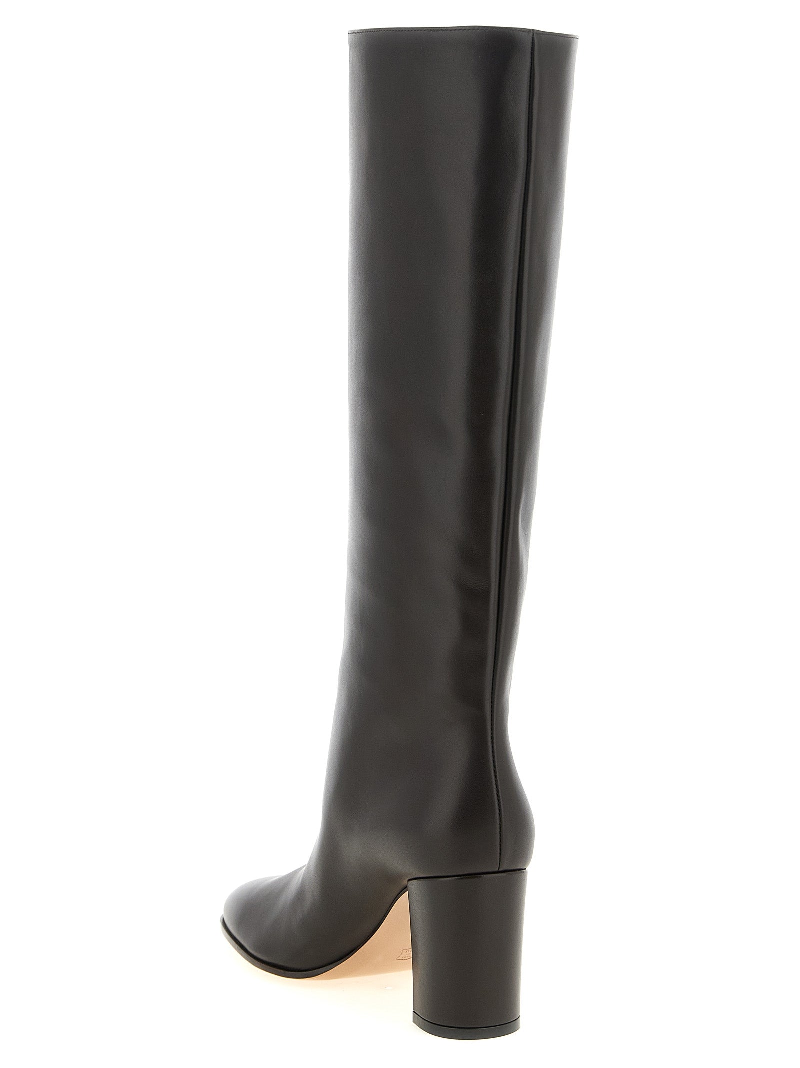 Gianvito Rossi Brown Calfskin Over The Women's Knee