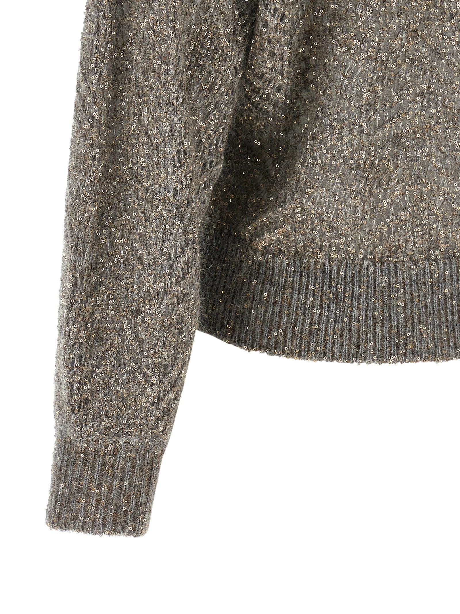 Brunello Cucinelli Gray Polyamide Women's Cardigan