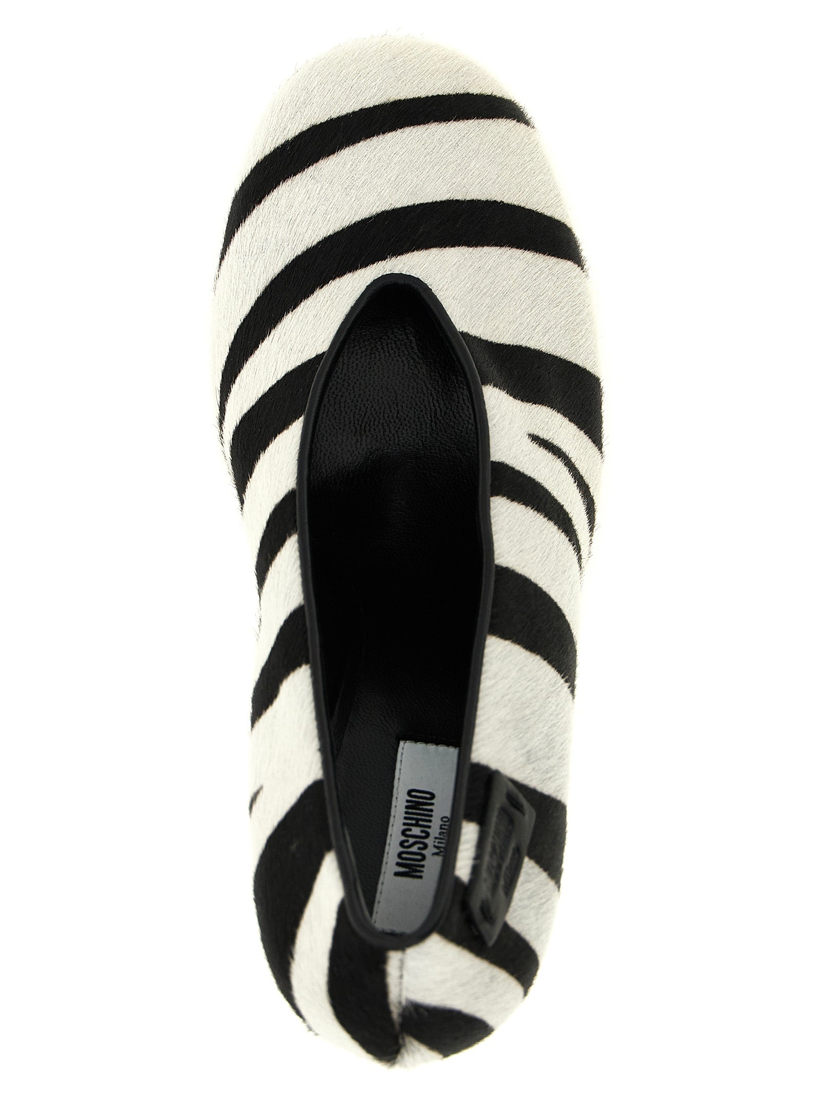 Moschino Bicolor Calfskin High Heel Women's Pumps