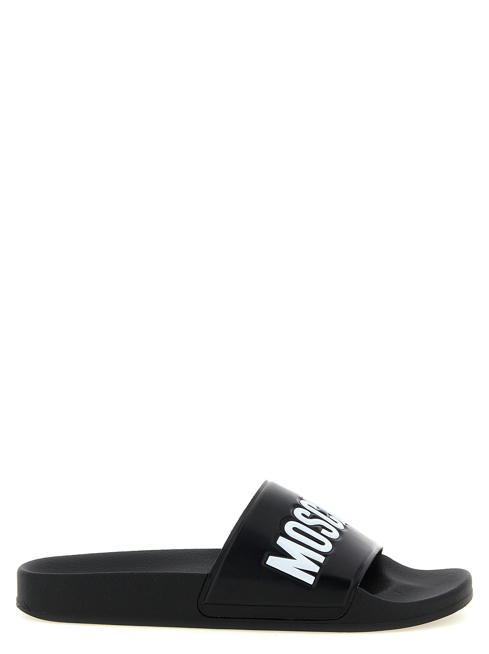 Moschino Bicolor Pvc Men's Slides