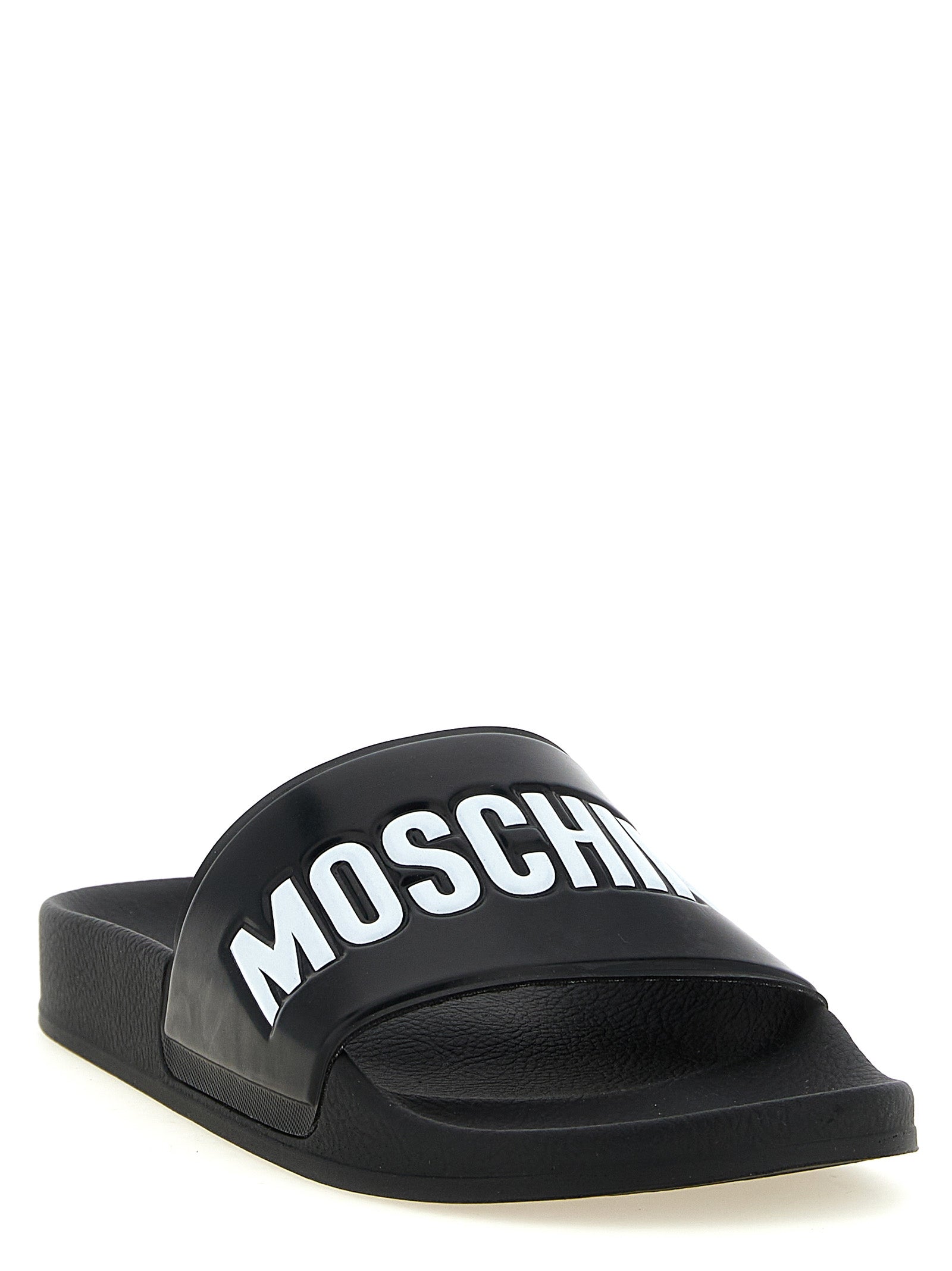 Moschino Bicolor Pvc Men's Slides