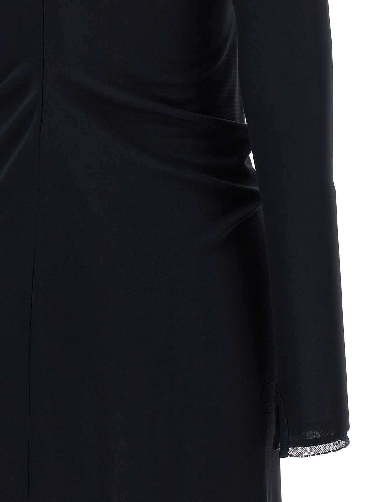 Fabiana Filippi Blue Viscose Long Women's Dress