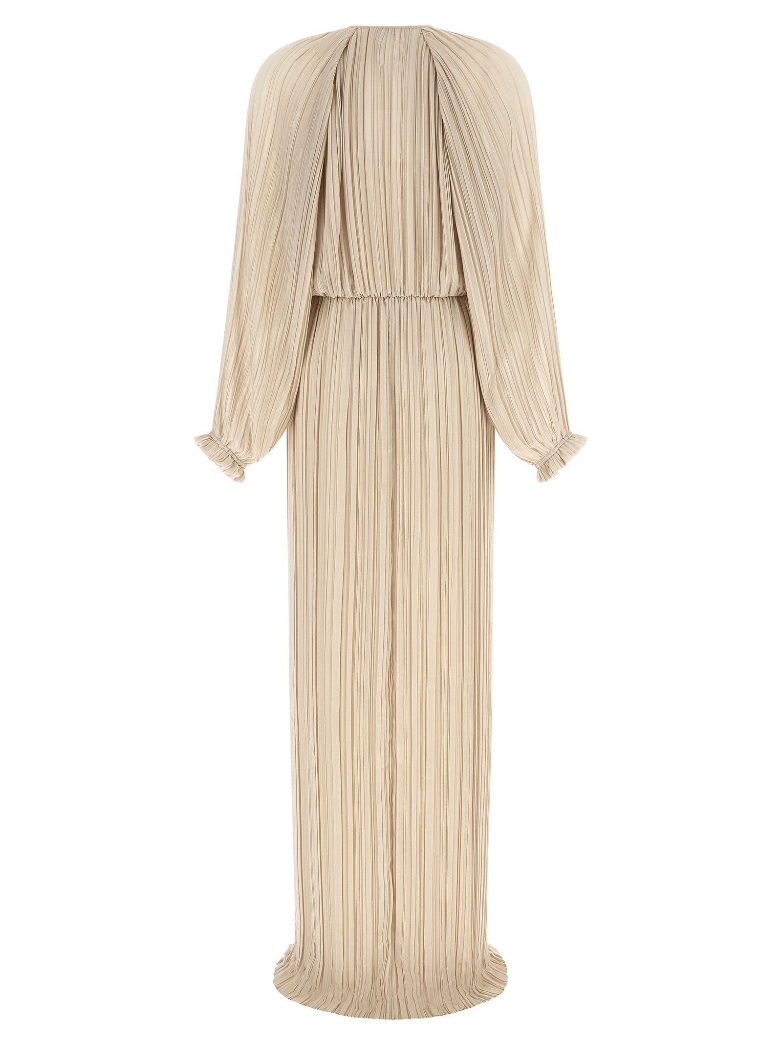 Fabiana Filippi Beige Polyester Long Women's Dress