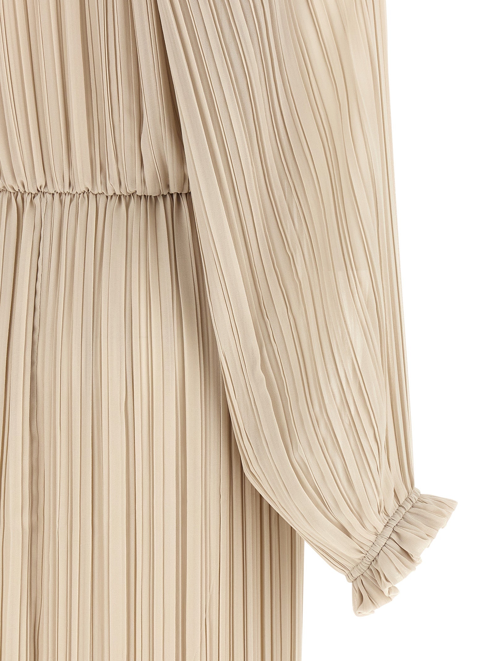 Fabiana Filippi Beige Polyester Long Women's Dress