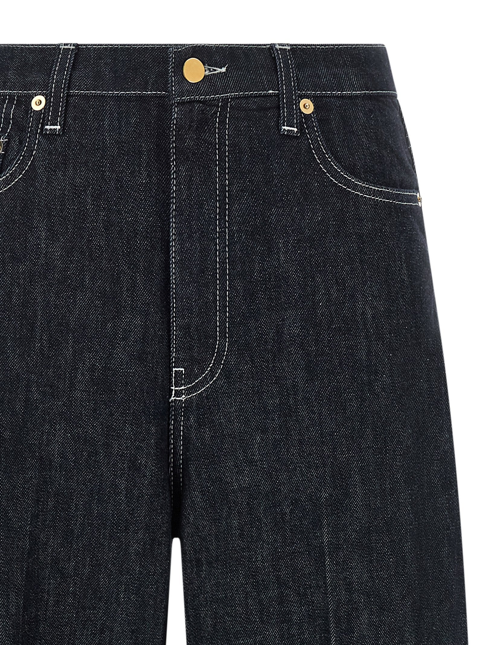 Fabiana Filippi Blue Cotton Jeans Women's Denim