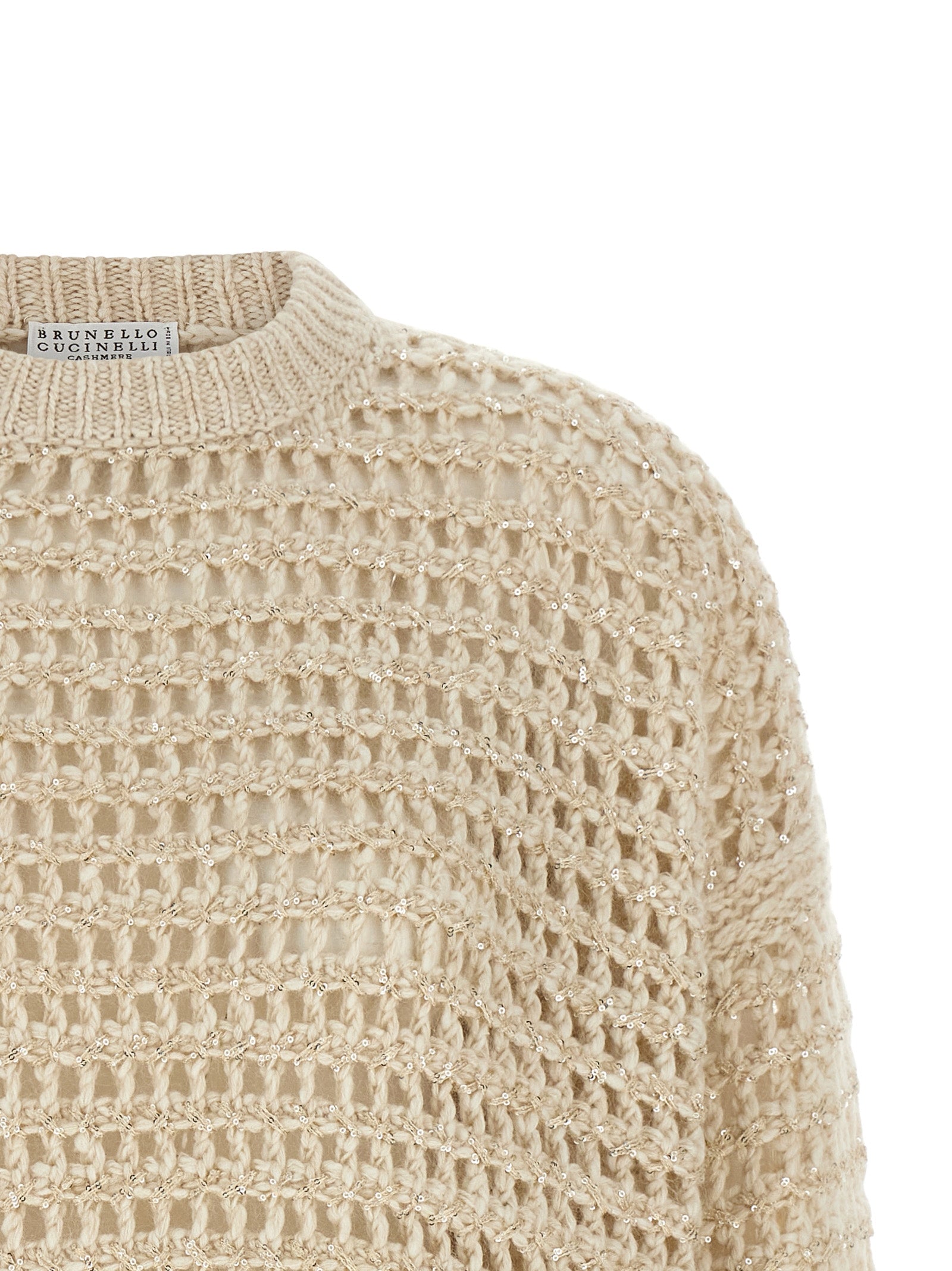 Brunello Cucinelli Beige Elastane Women's Cardigan