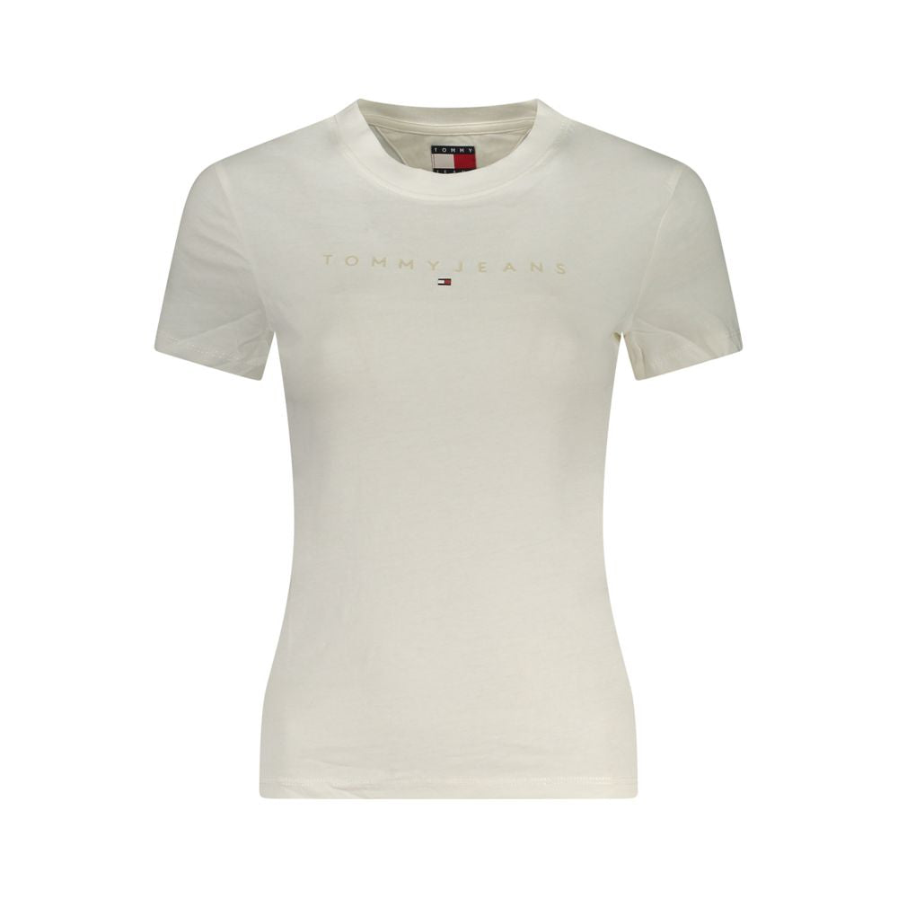 Tommy Hilfiger White Cotton Women's Women's T-Shirt