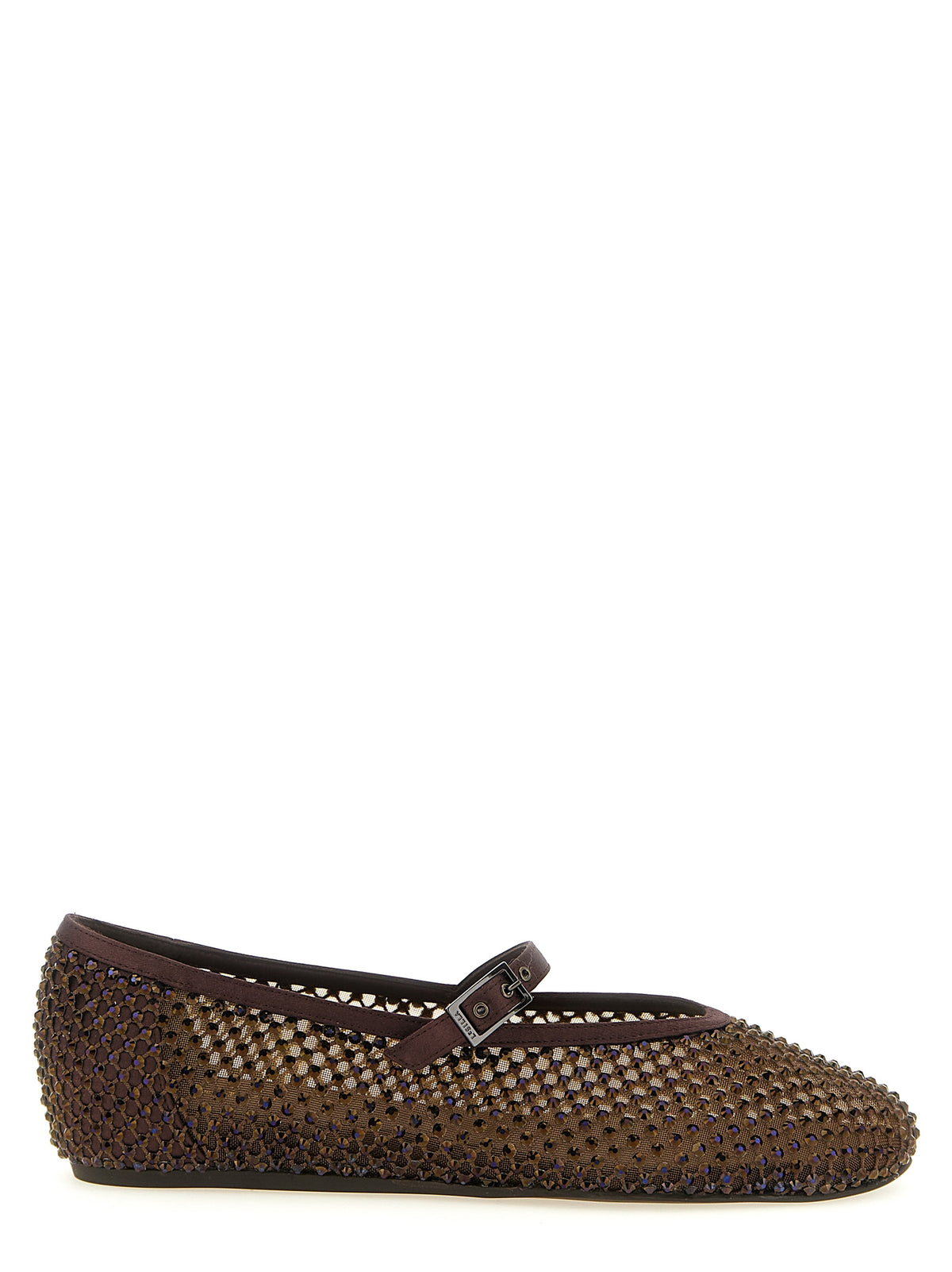 LE SILLA Brown Polyamide Ballet Women's Flats