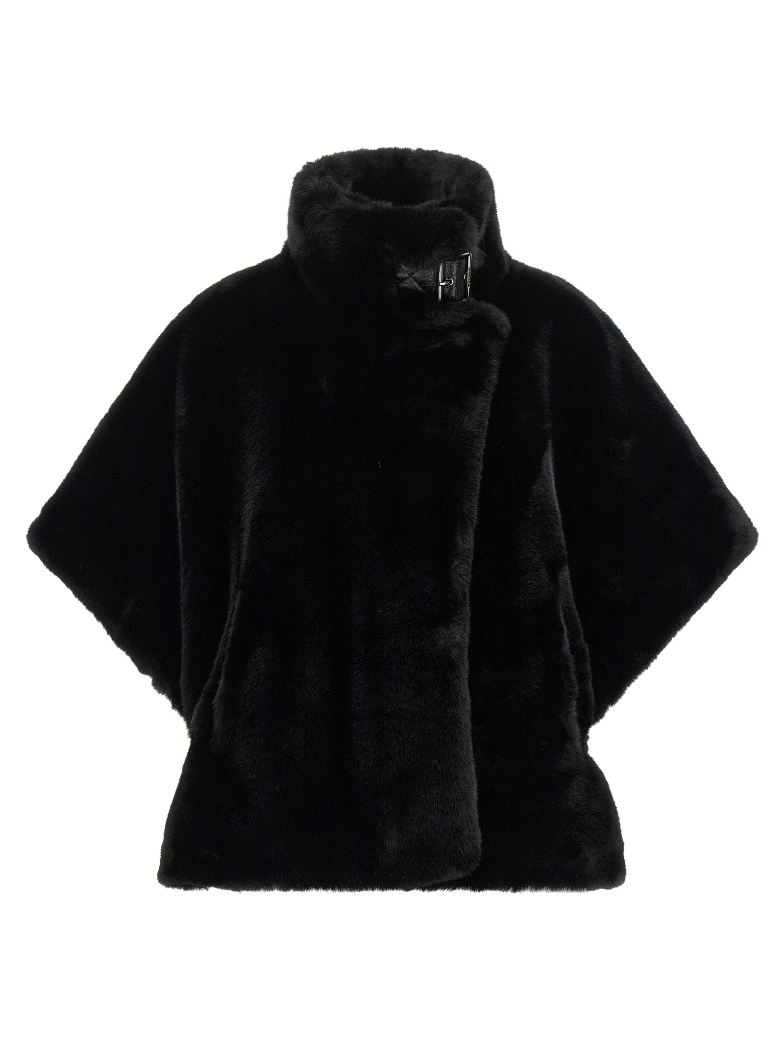 PINKO Black Polyester Women's Coat