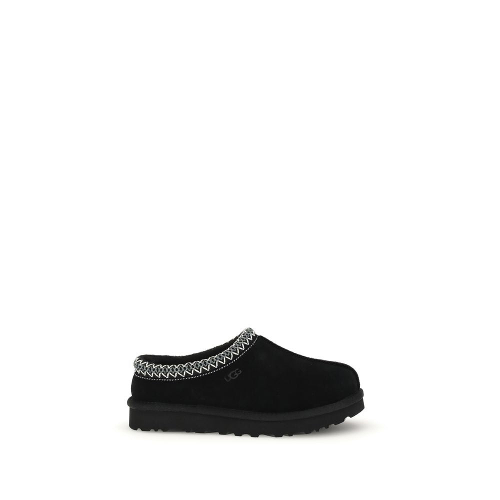 UGG Black Rubber Women's Moccassin