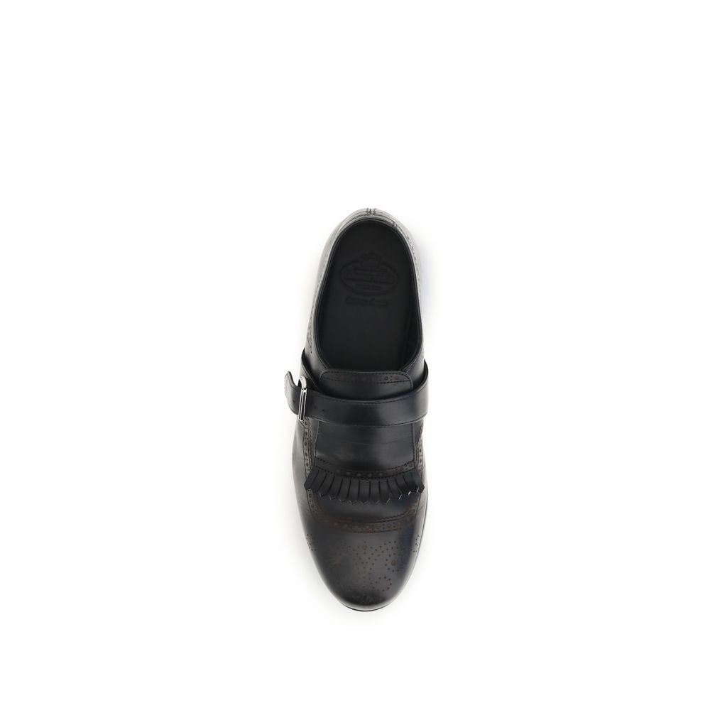 Church's Black Calf Leather Bos Taurus Slip-On Men's Loafers