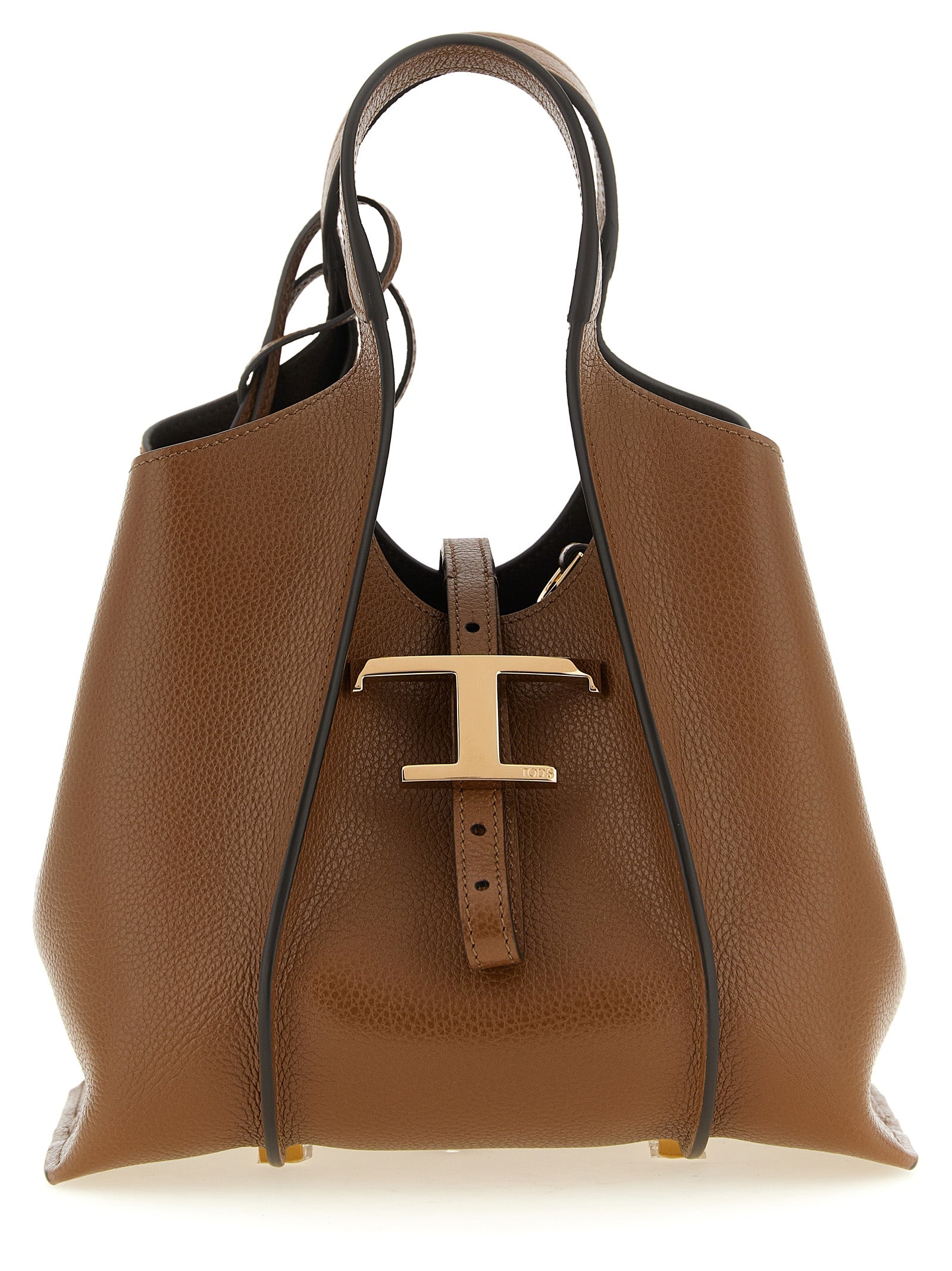 Tod's Brown Calfskin Women's Handbag