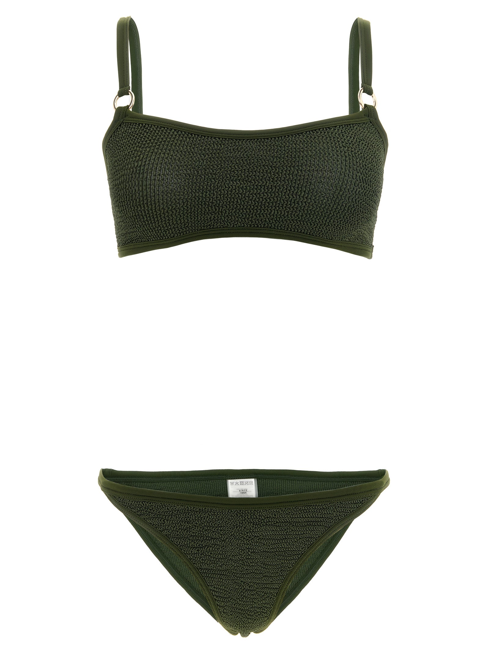 Hunza G Bicolor Polyamide Women's Bikini