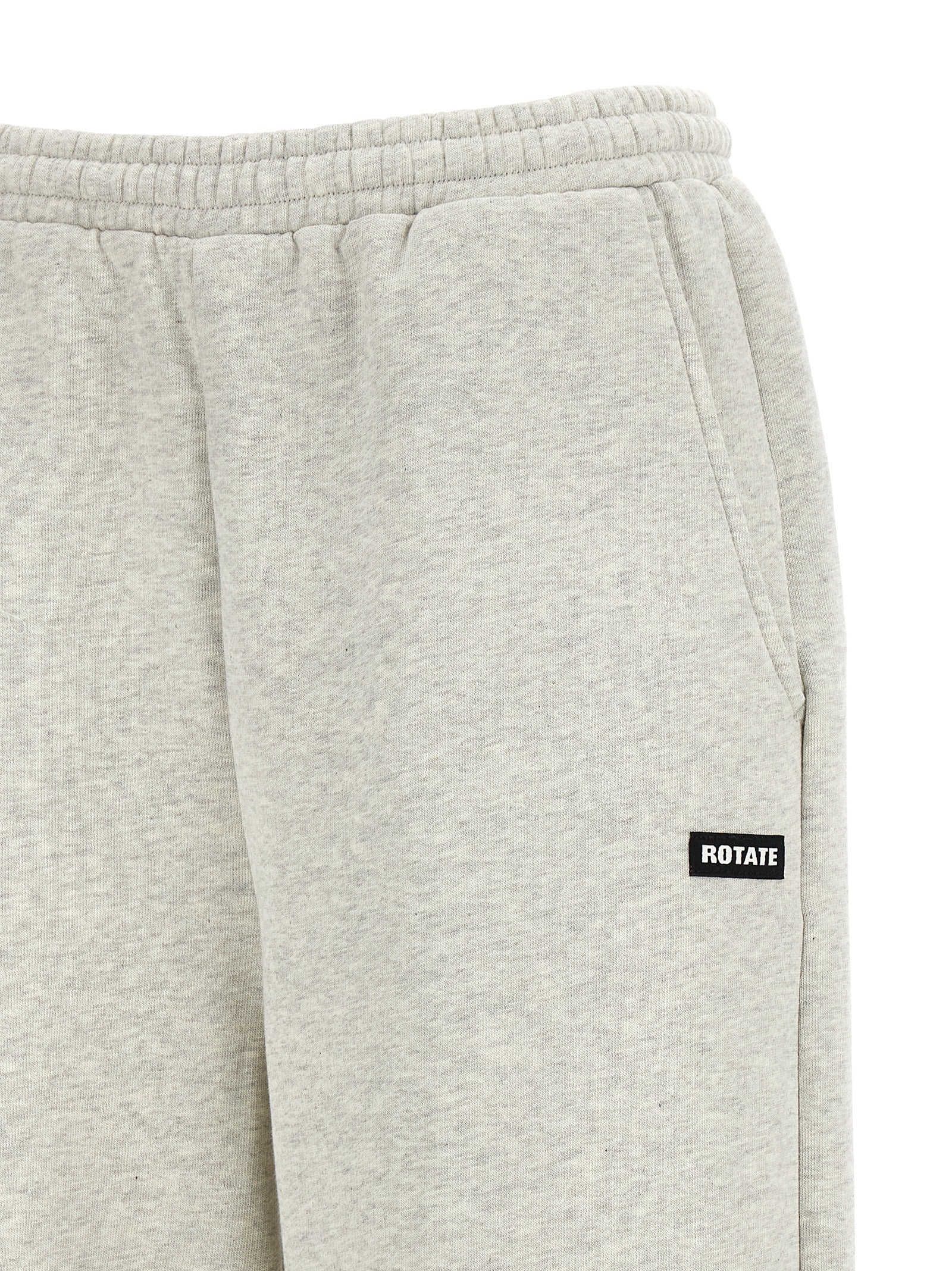 ROTATE BIRGER CHRISTENSEN White Organic Cotton Casual Women's Pants
