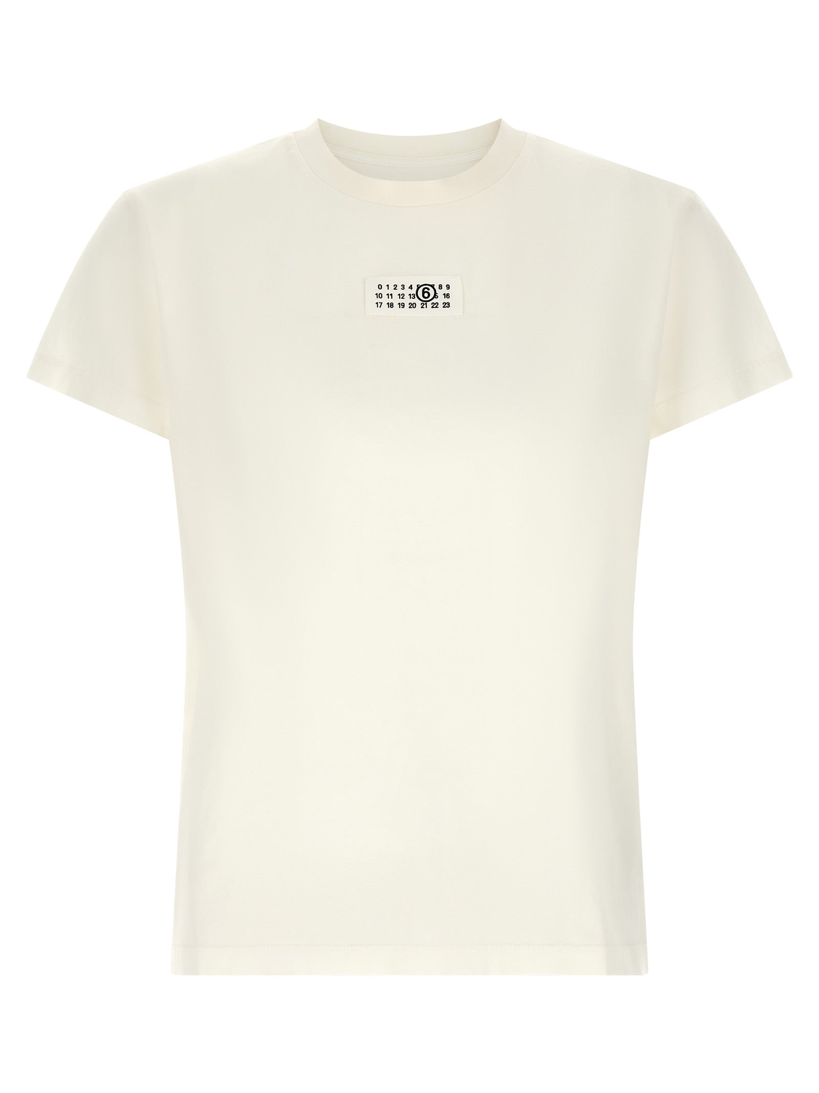 MM6 Maison Margiela White Cotton Women's T-Shirt