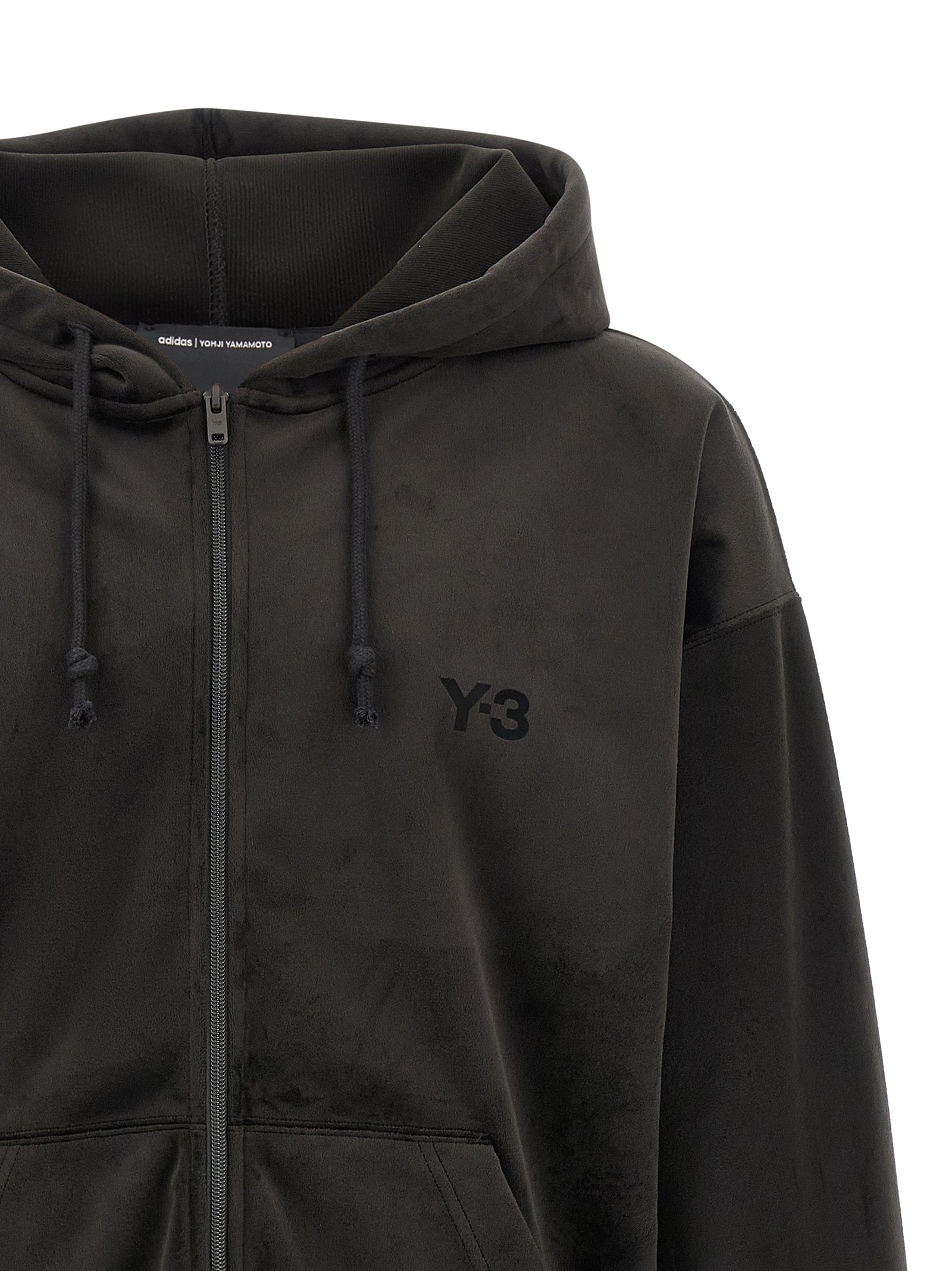 Y-3 Black Recycled Polyester Men's Sweatshirt