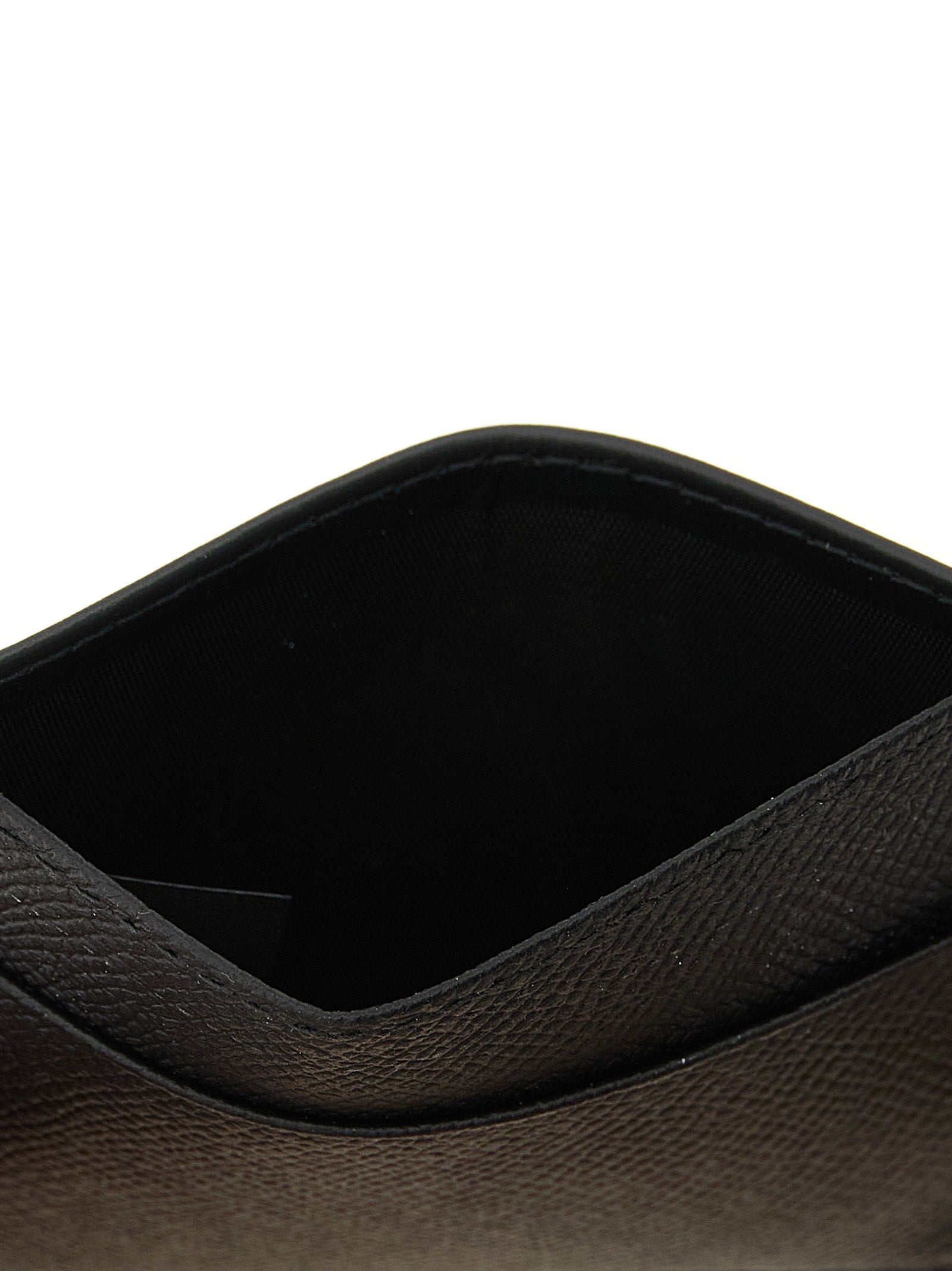 Maison Margiela Black Calfskin Men's Cardholder